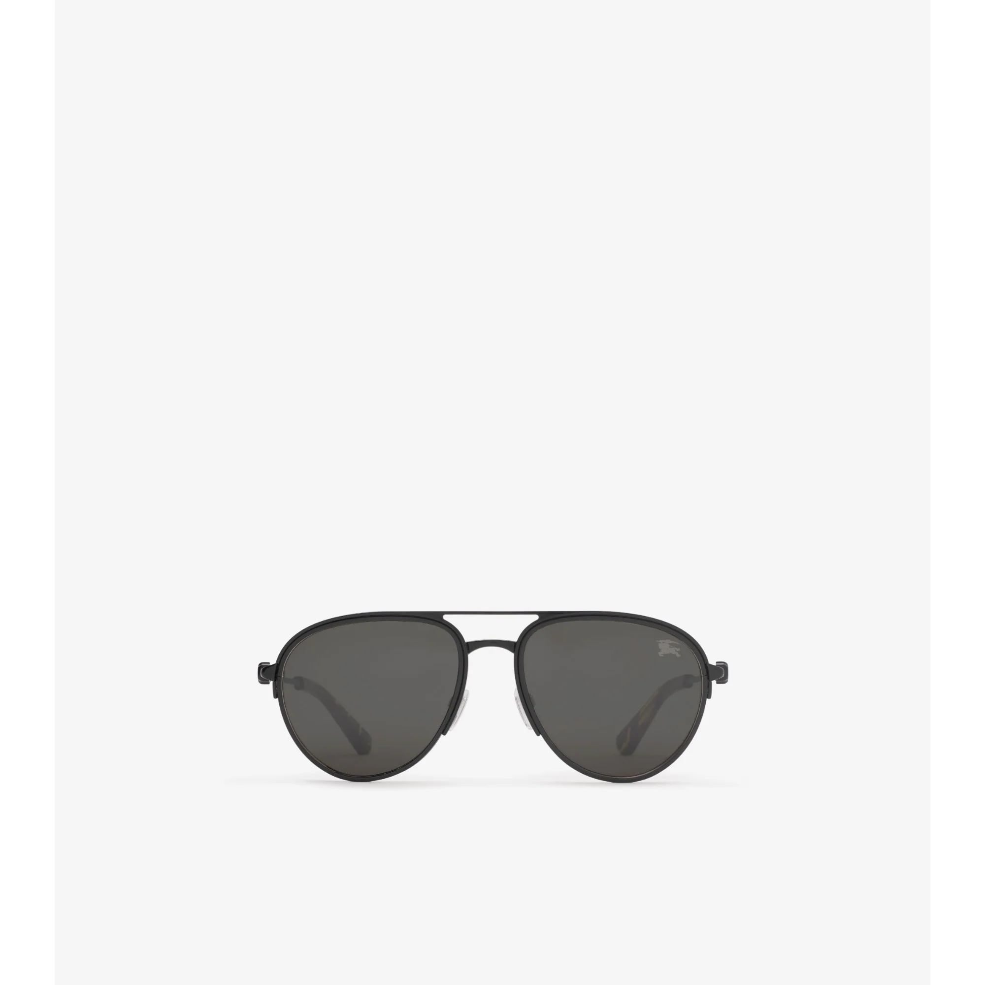Shield Aviator Sunglasses - Black