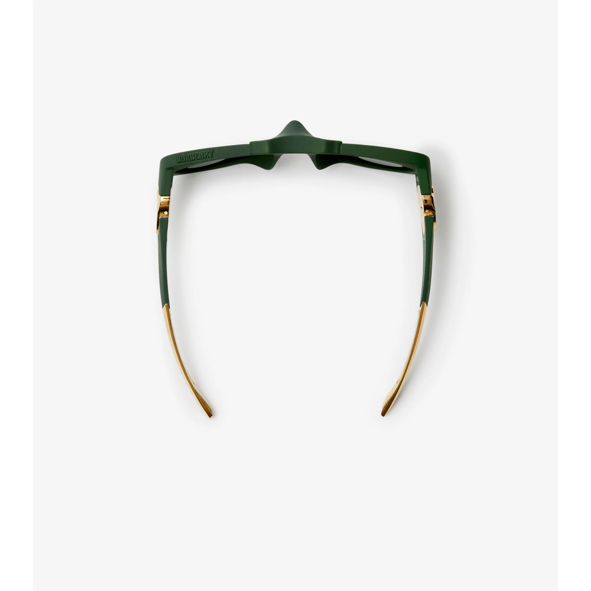 Shield Mask Sunglasses - Dark Forest Green - Image 7