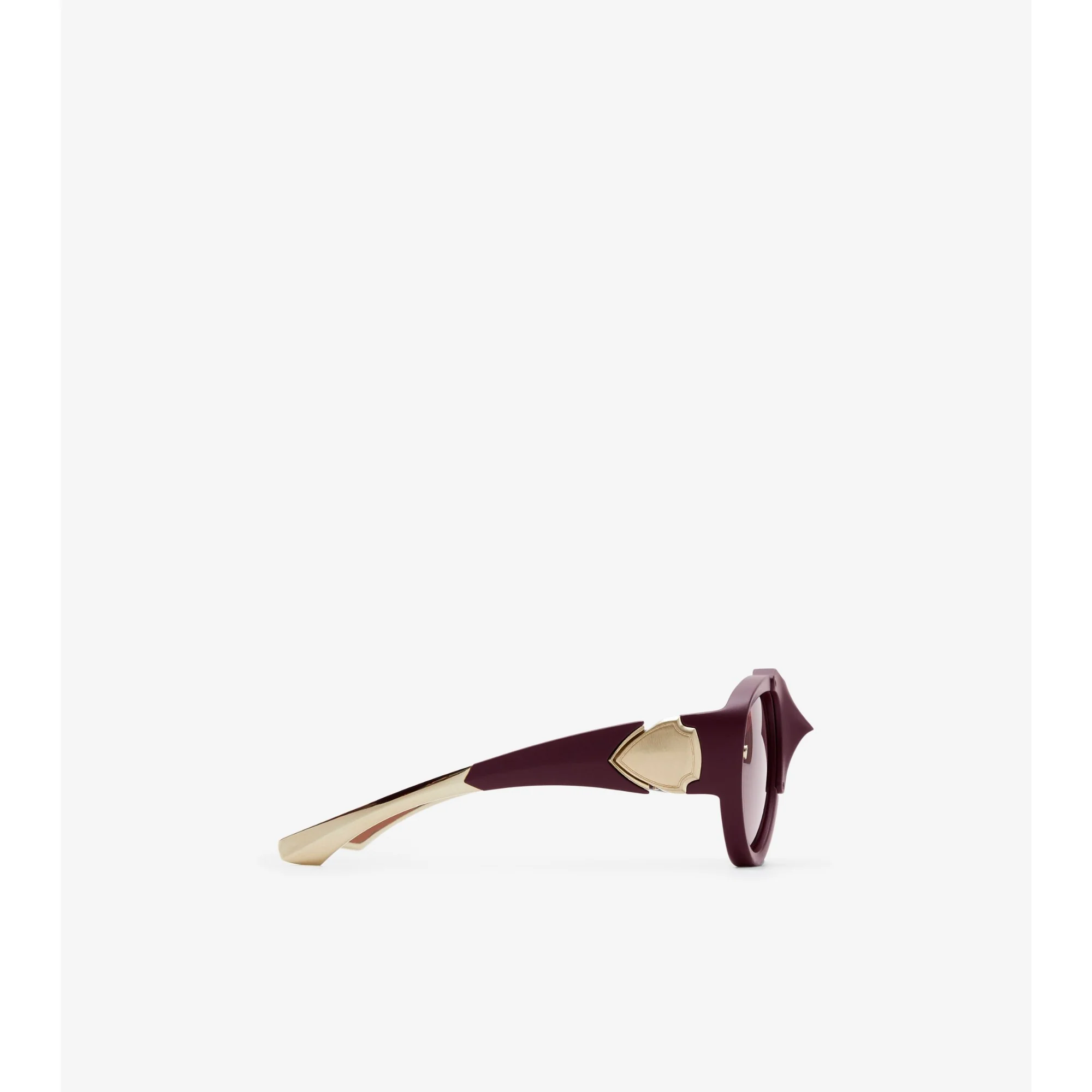 Shield Mask Sunglasses - Dark Red - Image 6