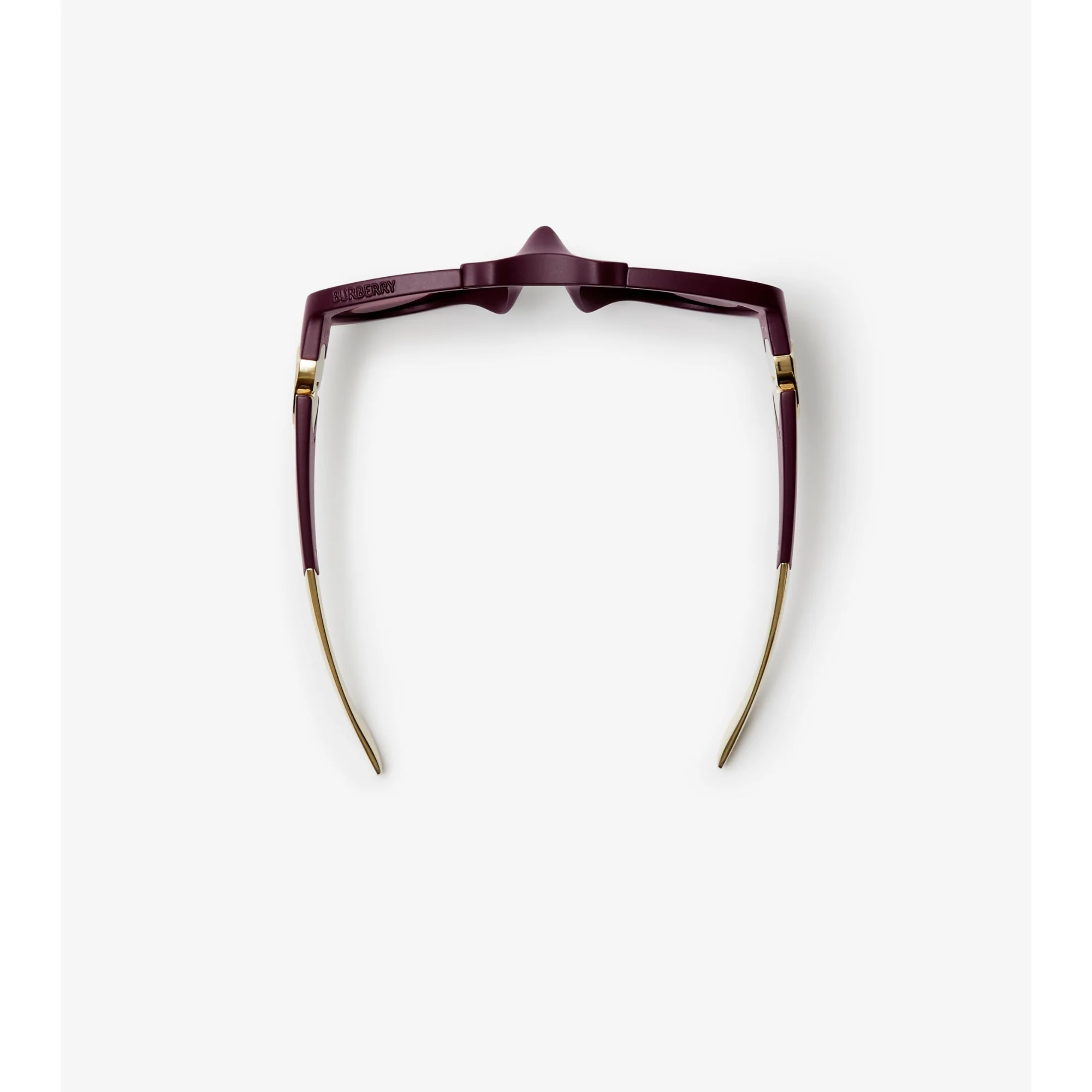 Shield Mask Sunglasses - Dark Red - Image 7