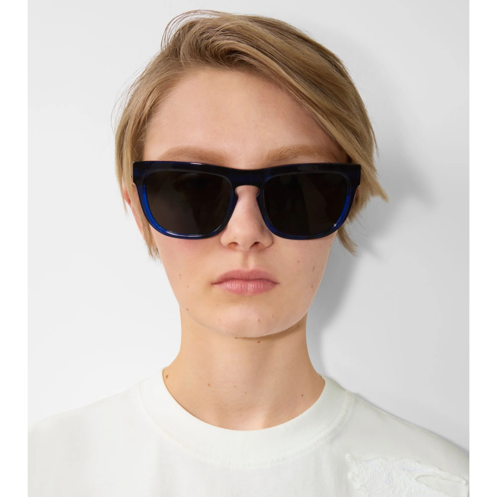 Arch Facet Sunglasses - Navy Blue IP Check - Image 2