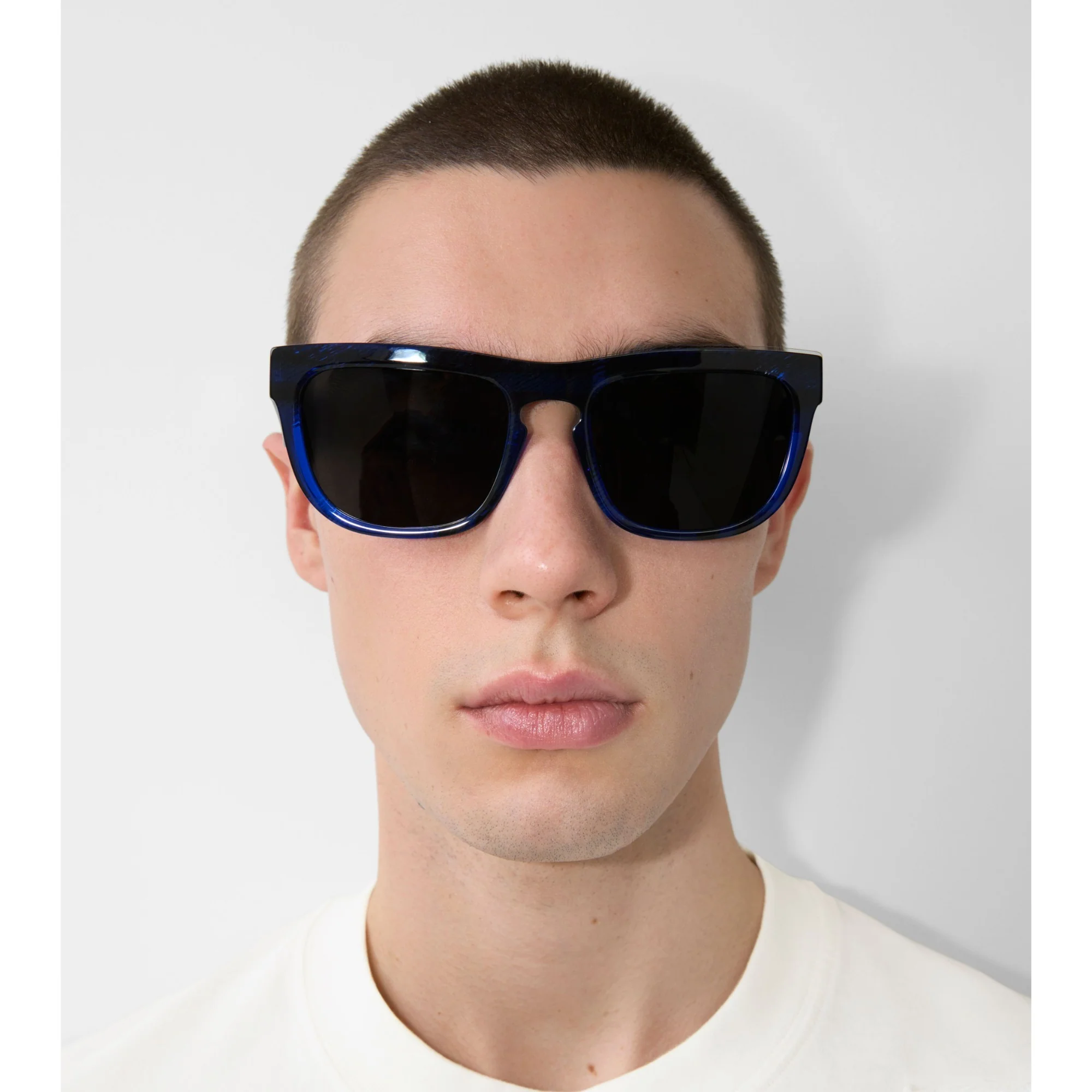 Arch Facet Sunglasses - Navy Blue IP Check - Image 4