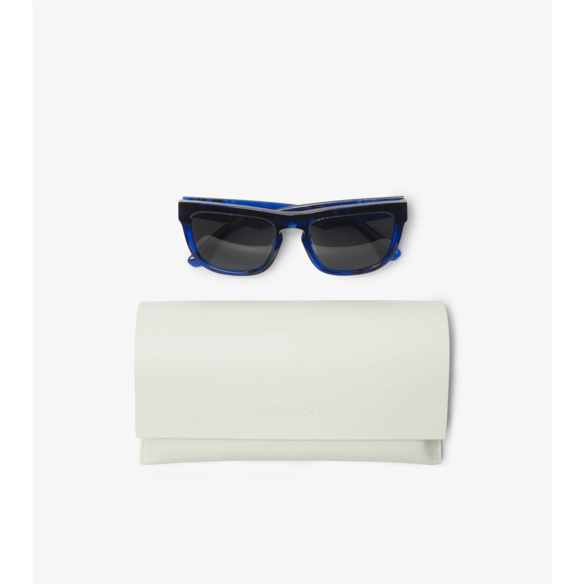 Arch Facet Sunglasses - Navy Blue IP Check - Image 8