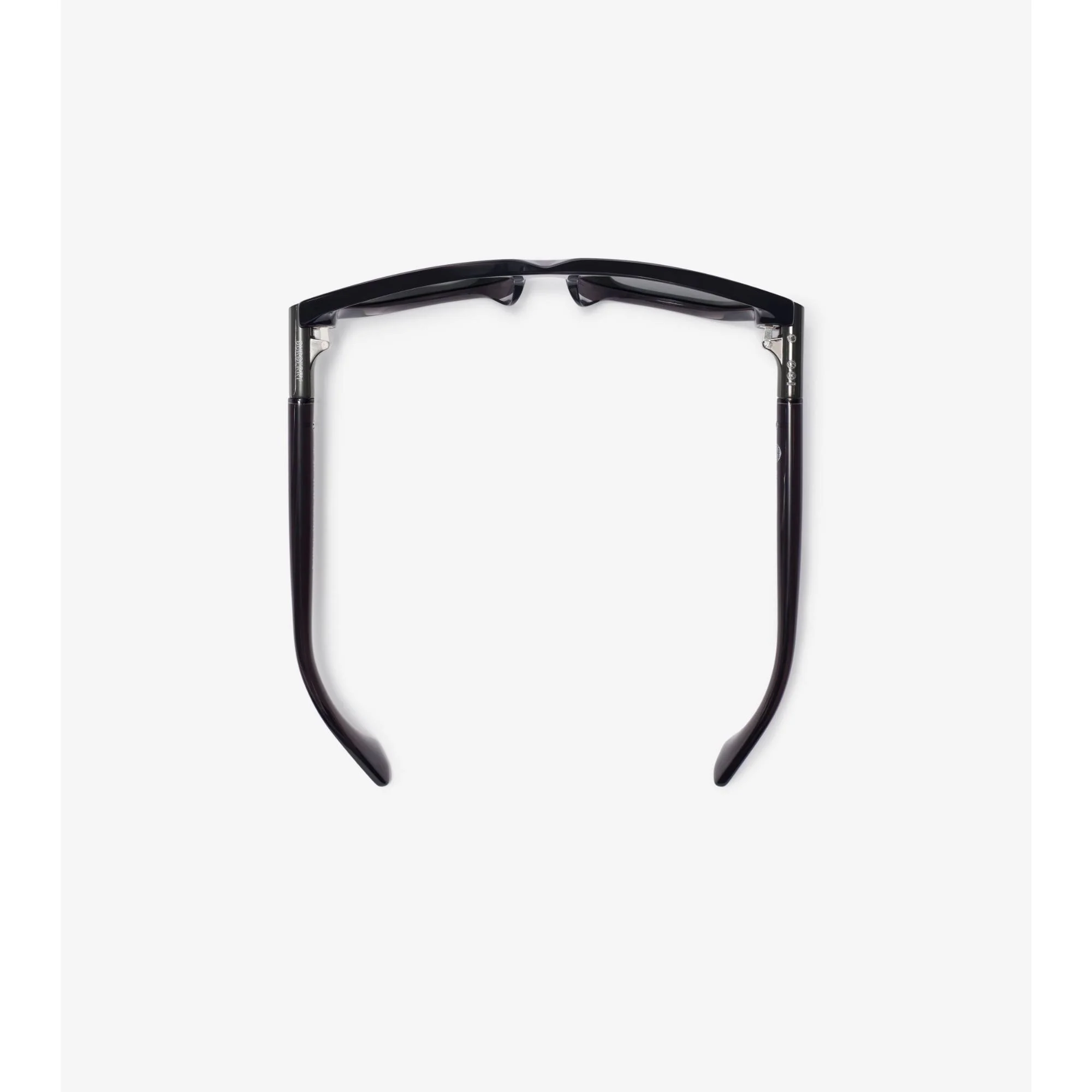 Tubular Oval Sunglasses - Black - Image 7