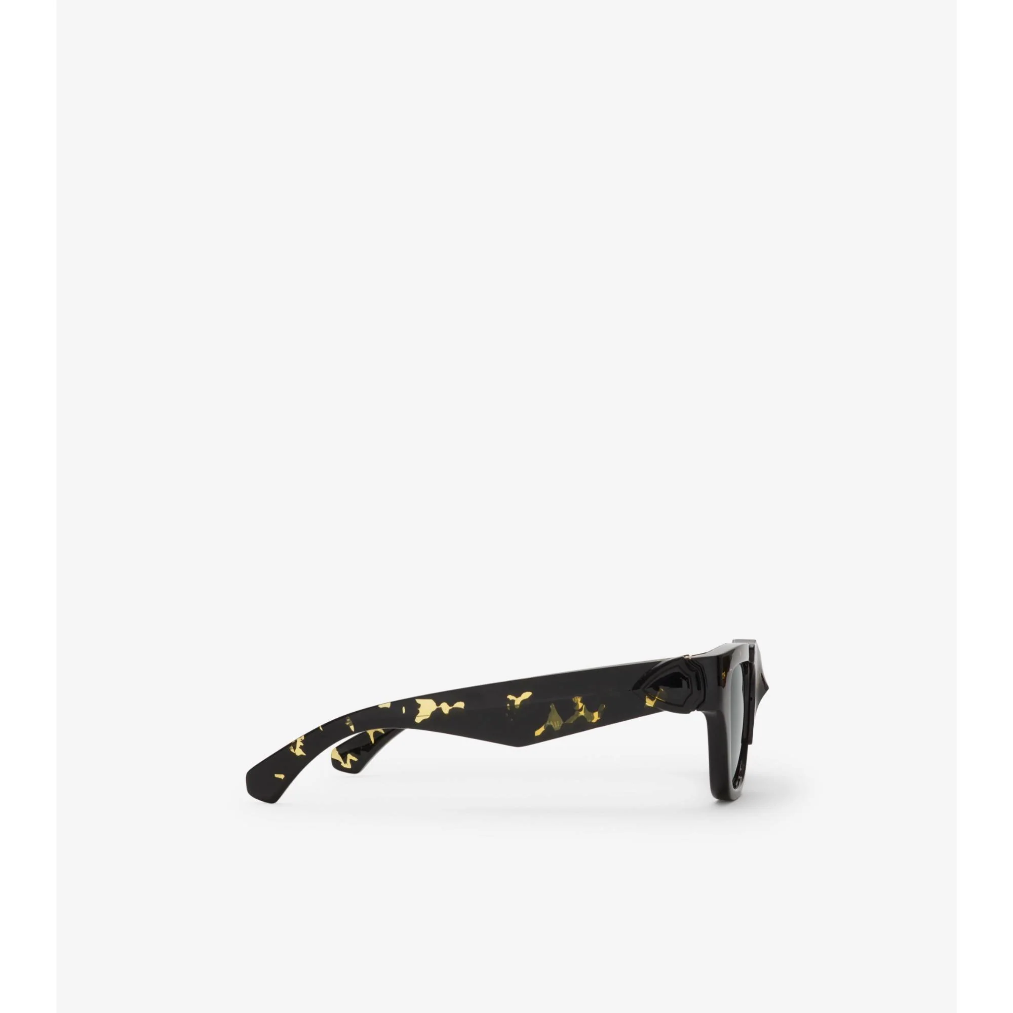 Shield Moulded Sunglasses - Tortoiseshell - Image 4