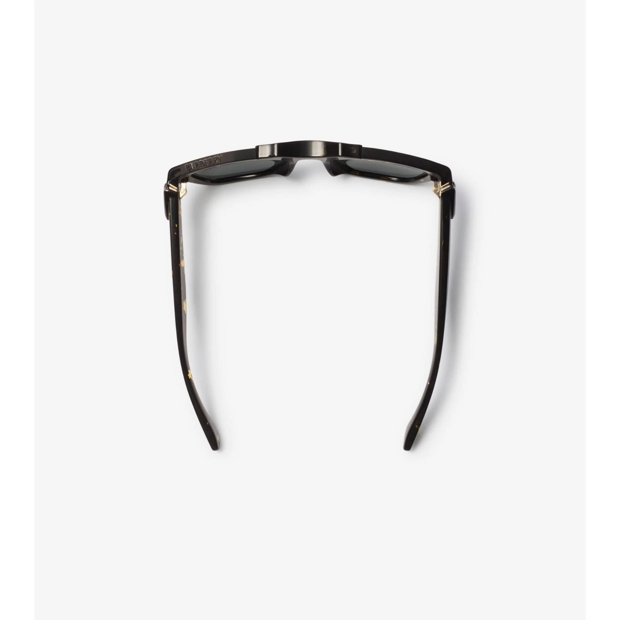 Shield Moulded Sunglasses - Tortoiseshell - Image 5