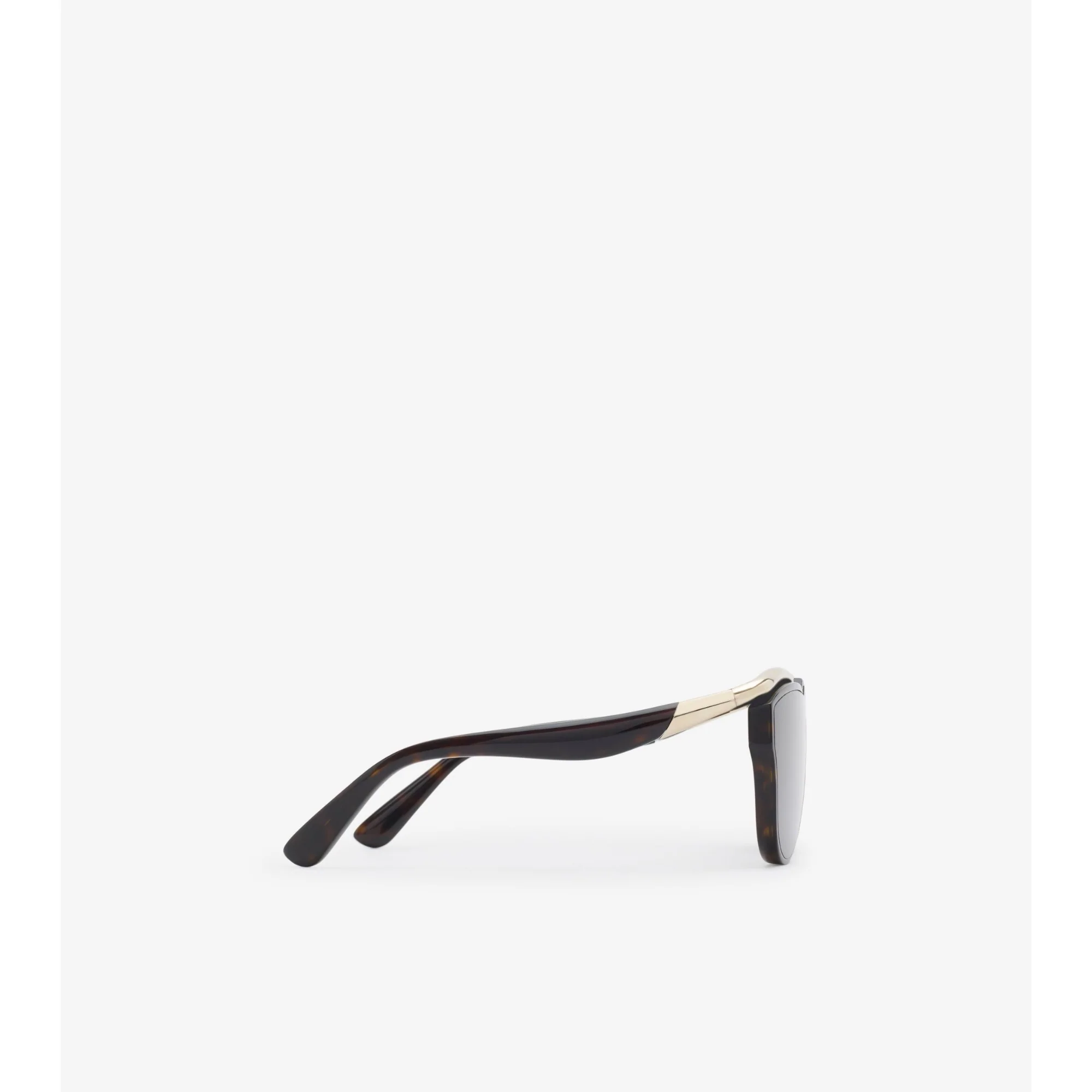Classic Brow Sunglasses - Bright Tortoiseshell - Image 4