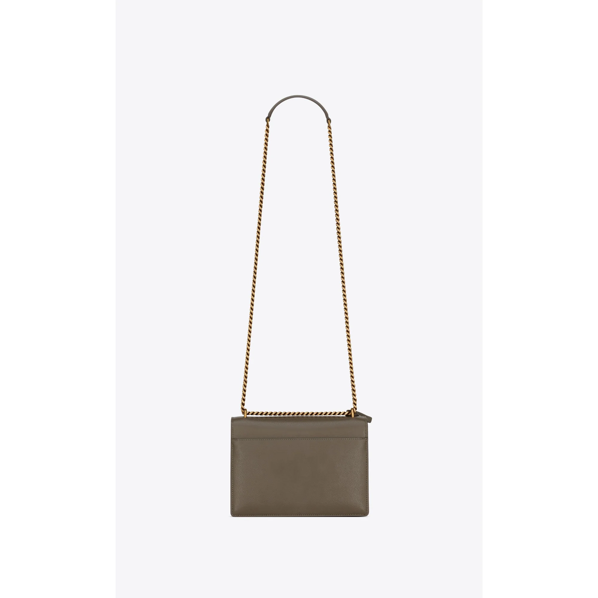 Medium Sunset Chain Bag - Warm Taupe - Image 2