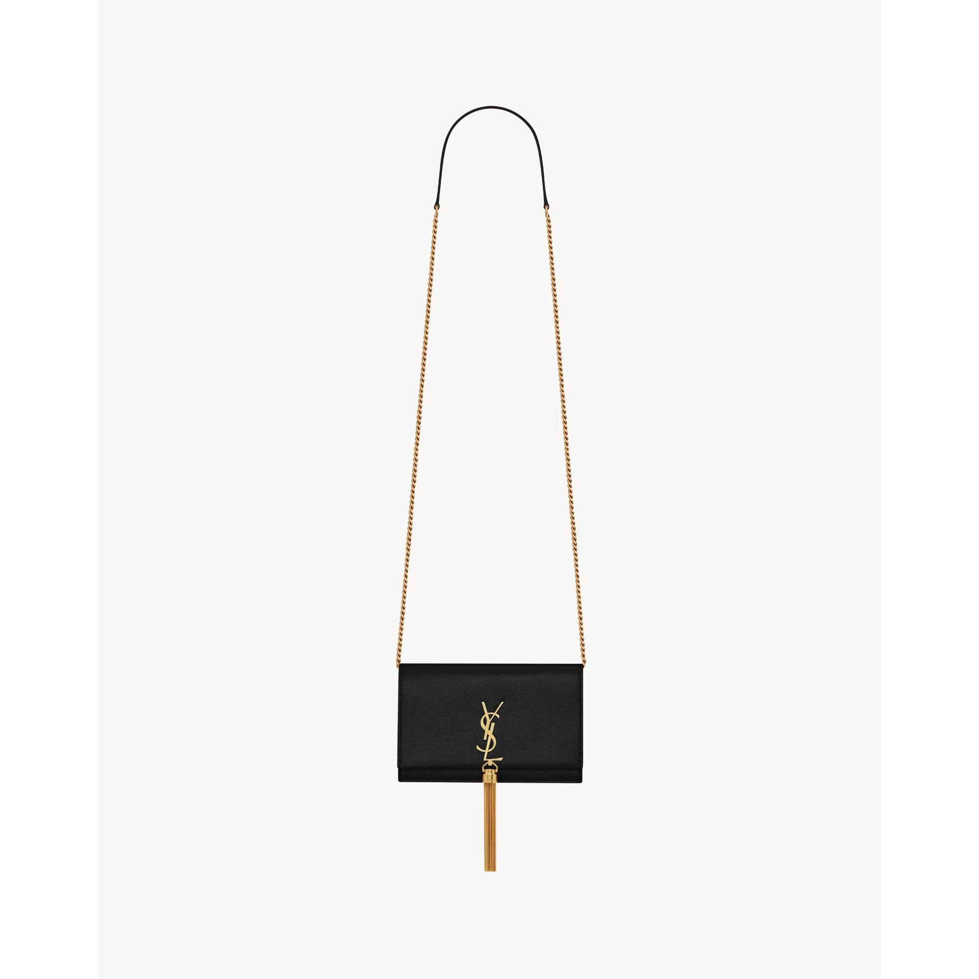 Kate Tassel Chain Wallet - Nero