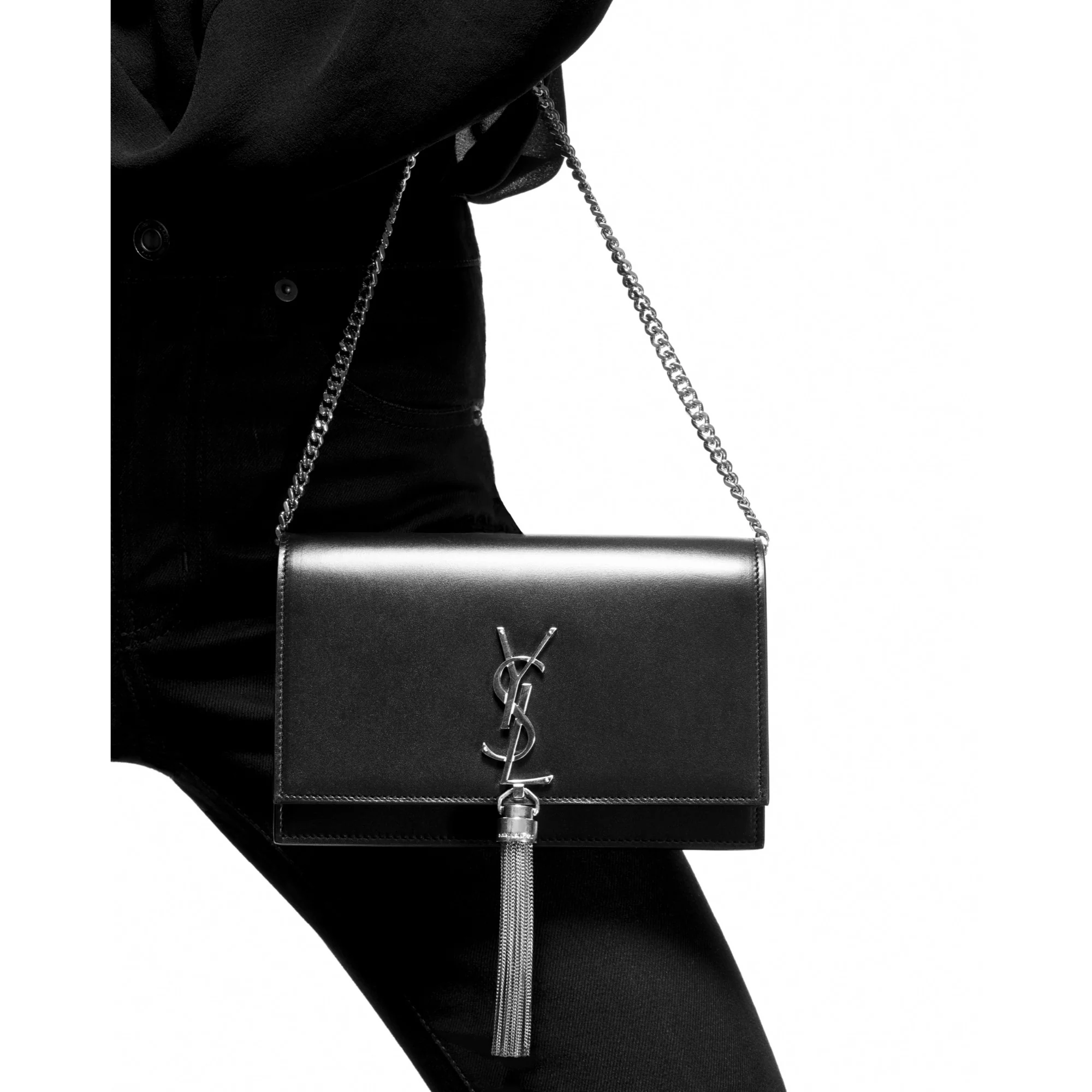 Kate Tassel Chain Wallet - Nero - Image 6