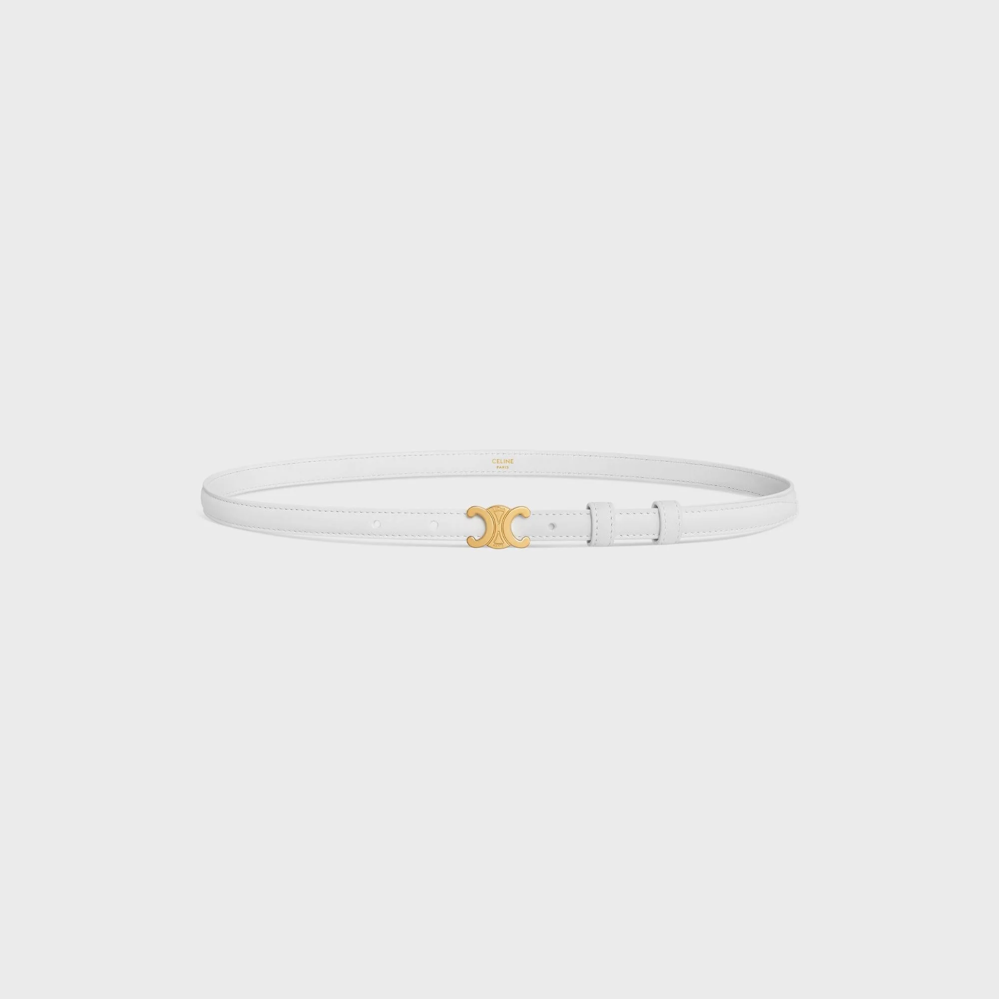 Triomphe Belt Teen 13Mm - Arctic White - Image 4