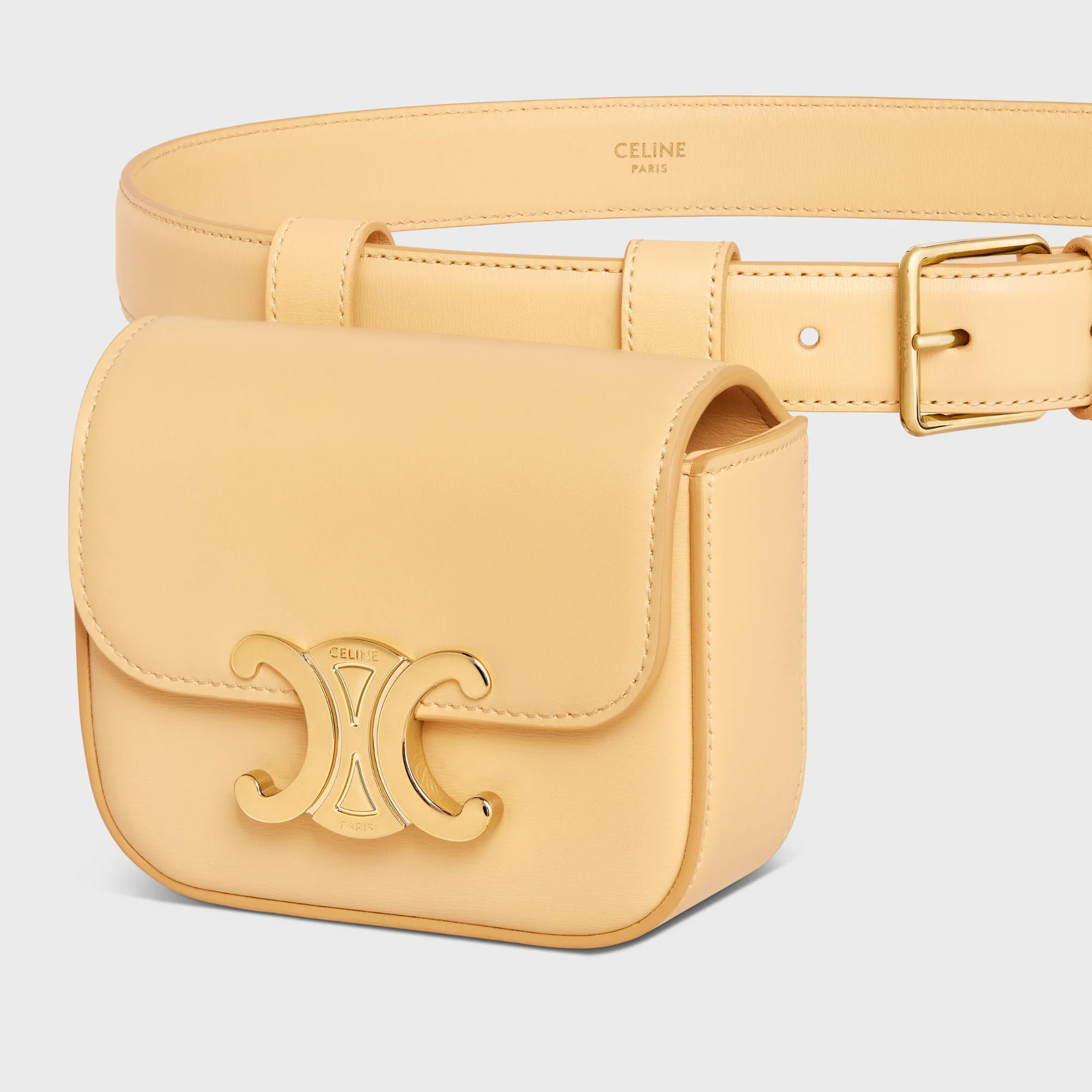 Triomphe Belt Belt Bag - Pollen - Image 4