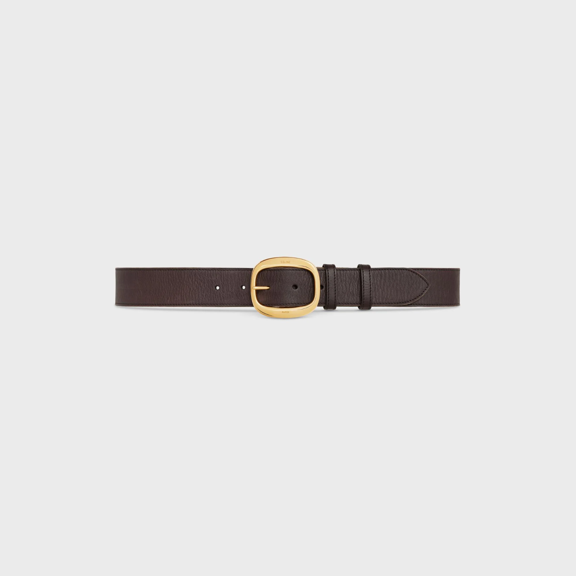 Belts Wide 35Mm - Dark Brown - Image 2