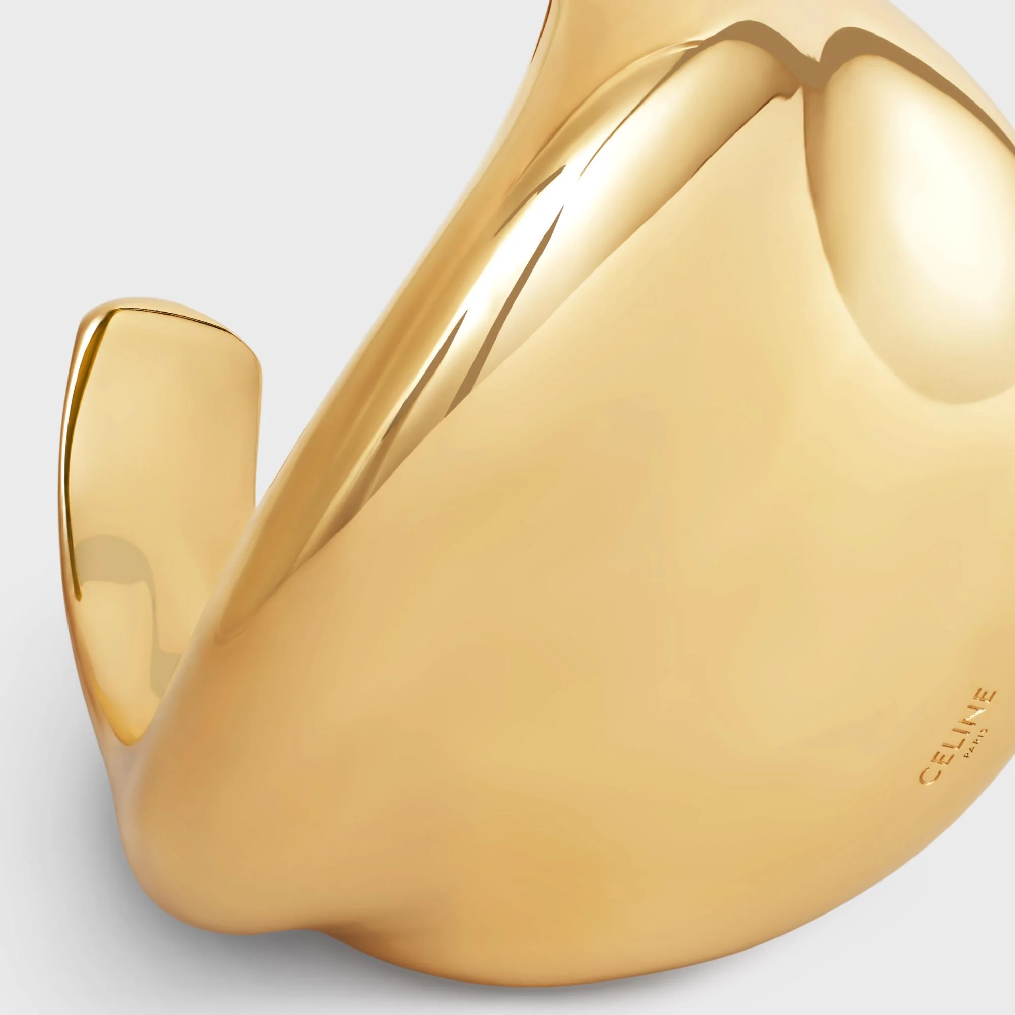 Abstract Shapes Cosmos Cuff - Gold - Image 4