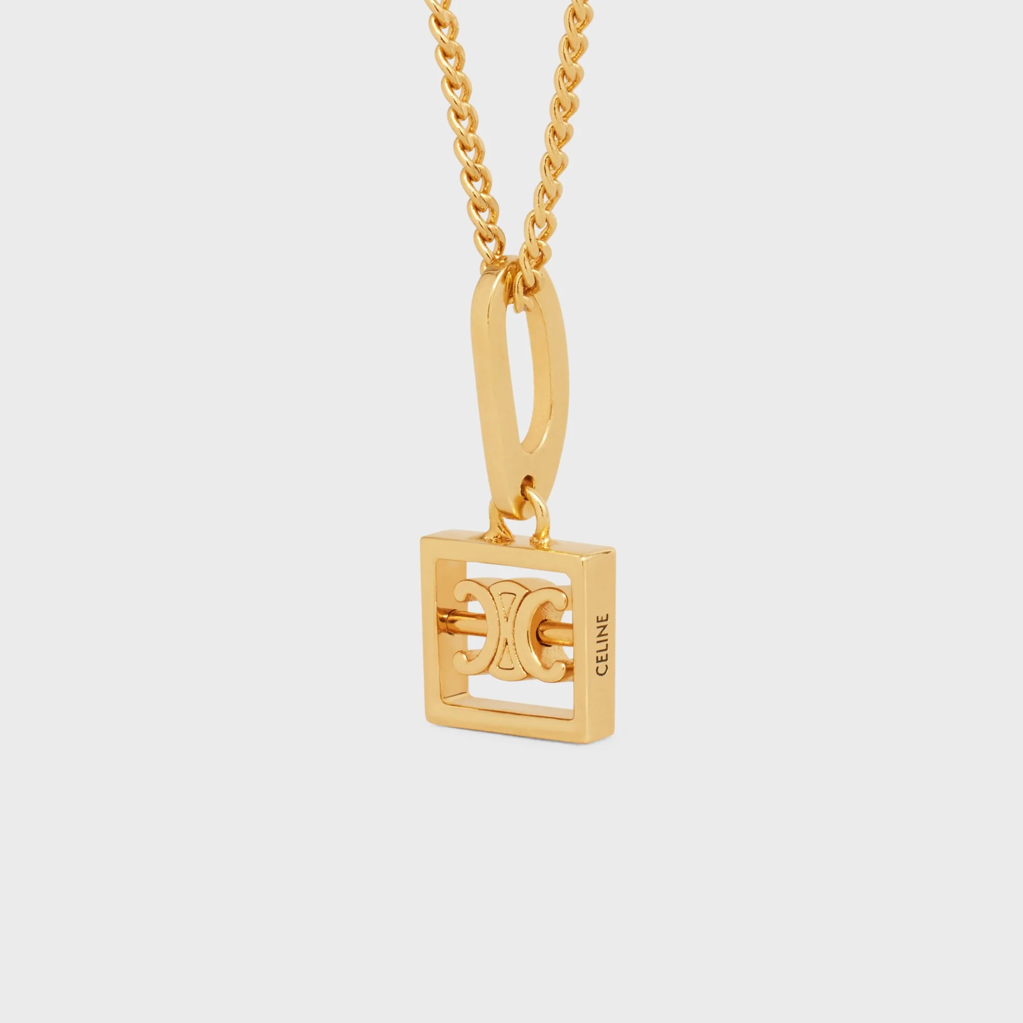 Celine Separables Mini Triomphe During - Gold - Image 15