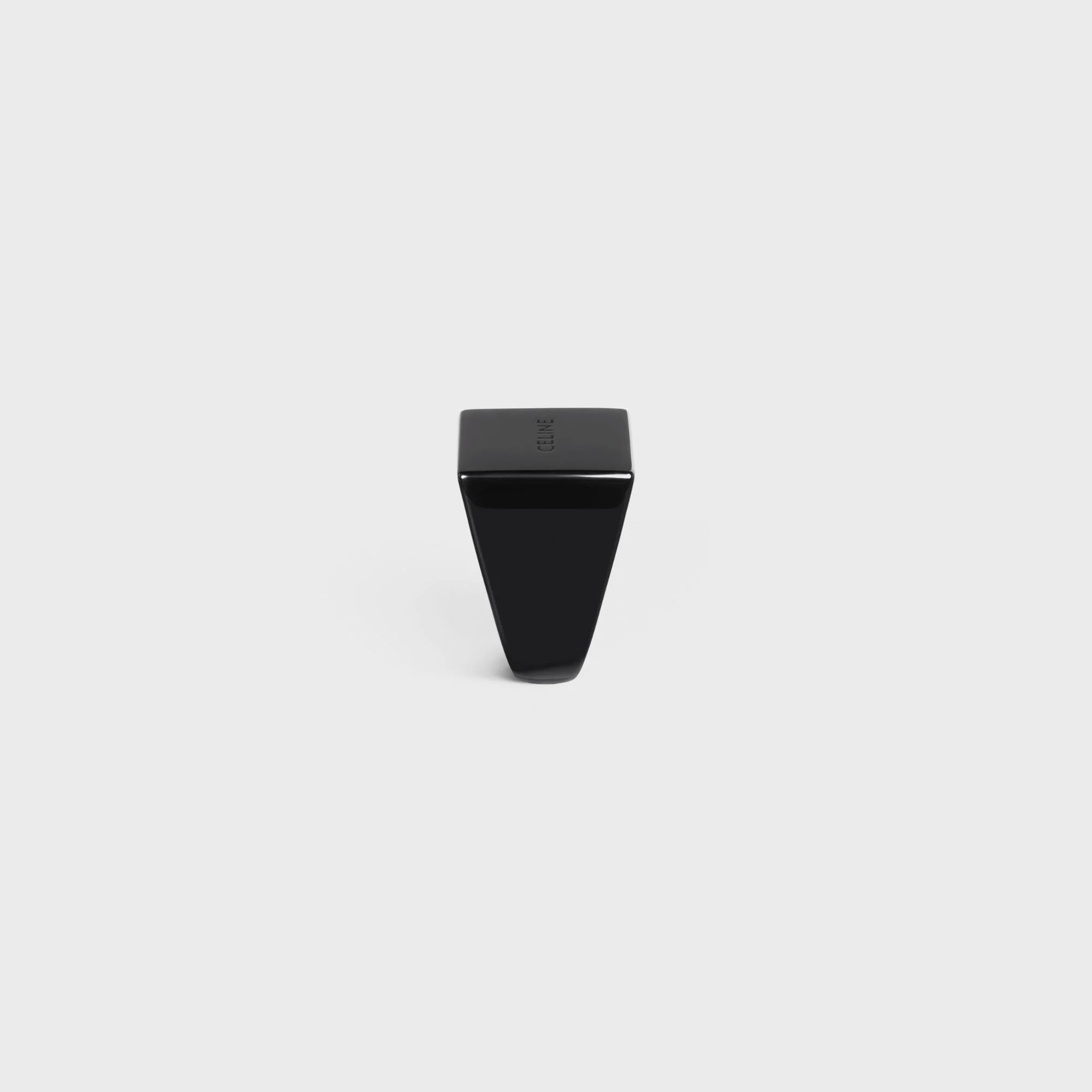 Celine Square Ring - Black - Image 2