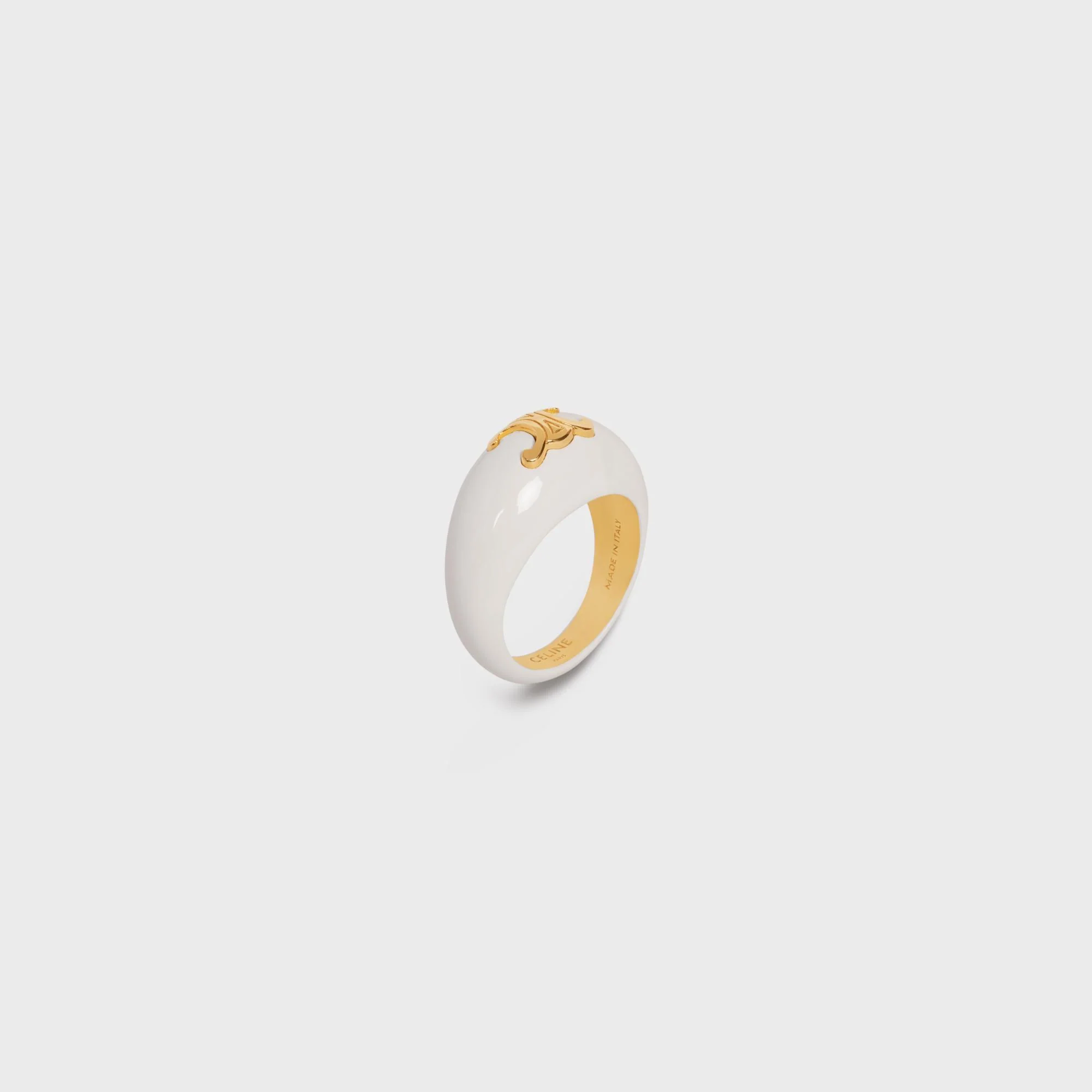 Triumph Bold Ring - Gold/Ivory - Image 2