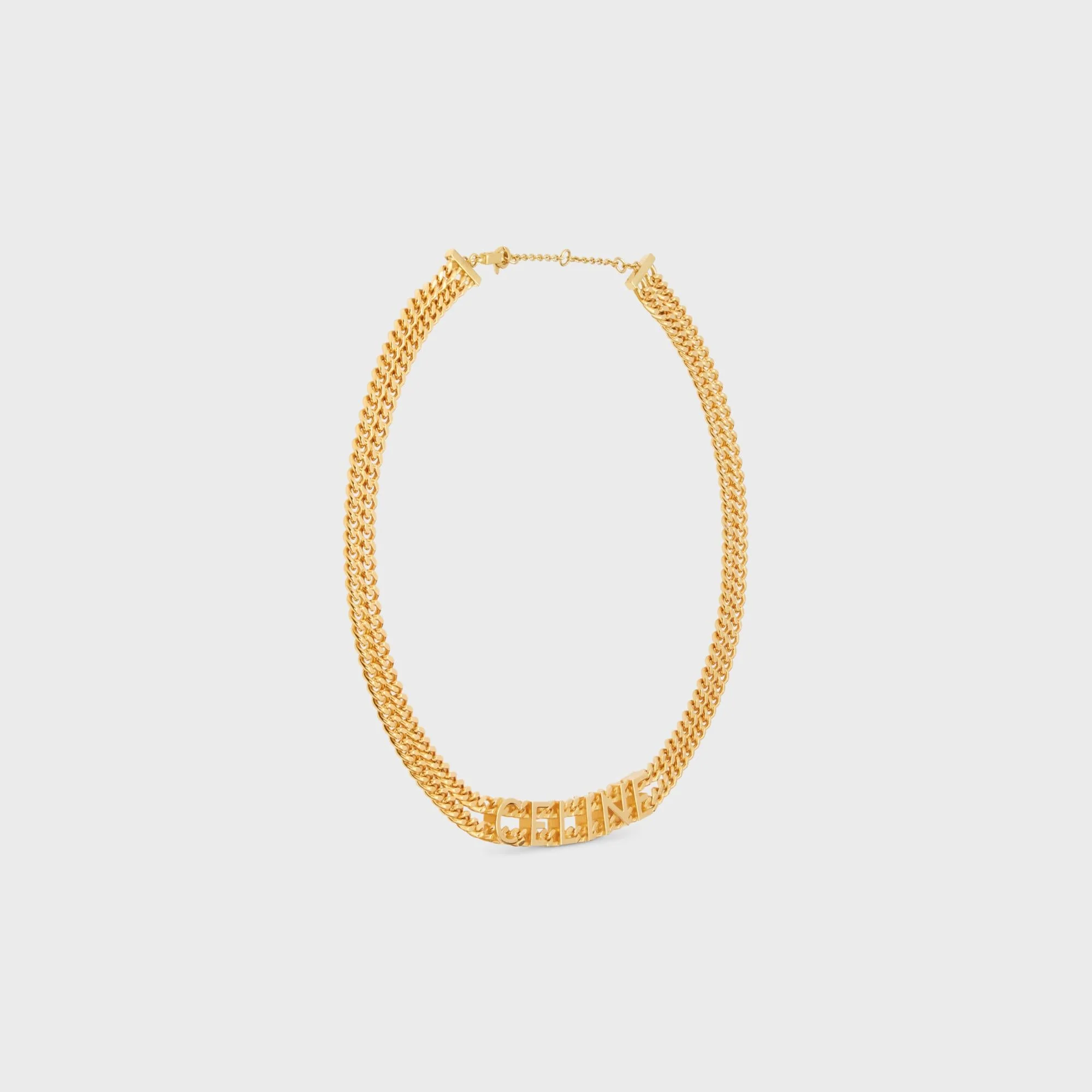 Celine Curb Necklace - Gold - Image 5