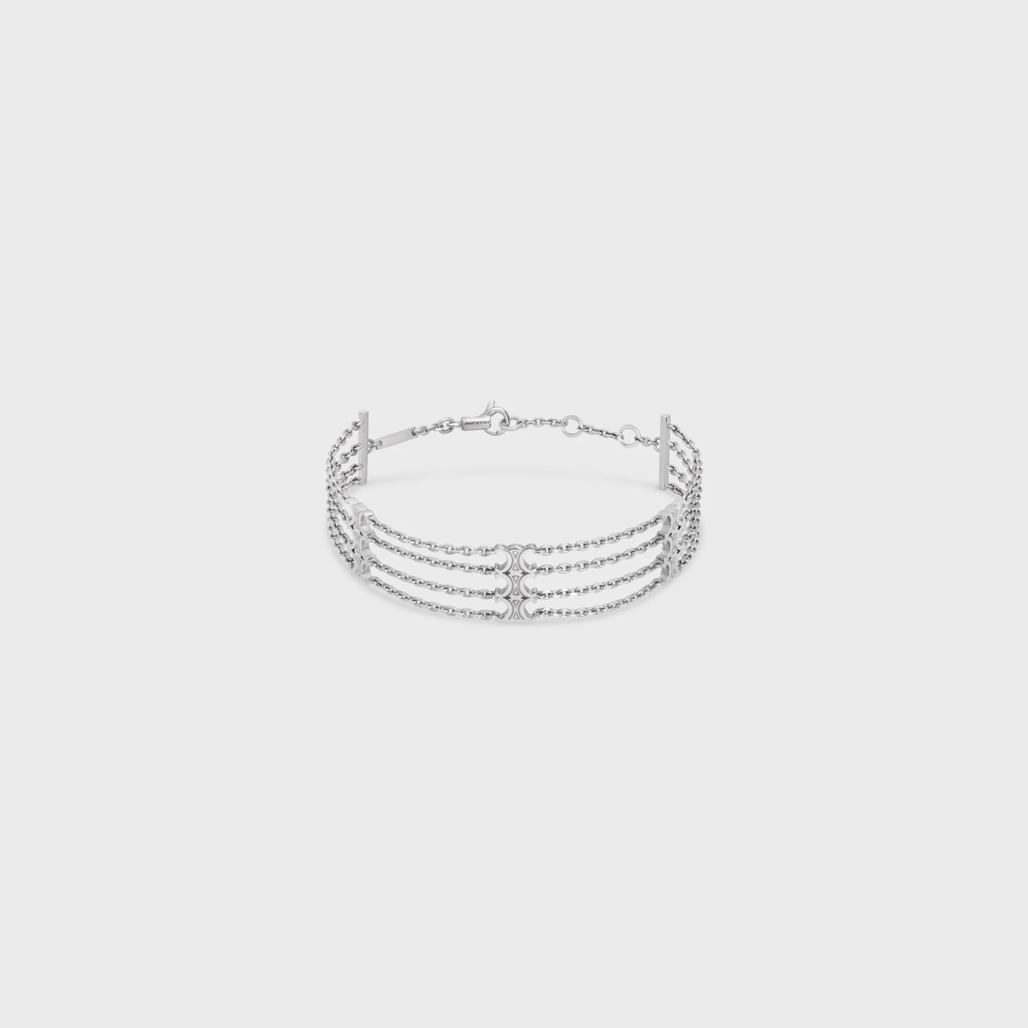 Triumph Multi Chain Bracelet - Silver