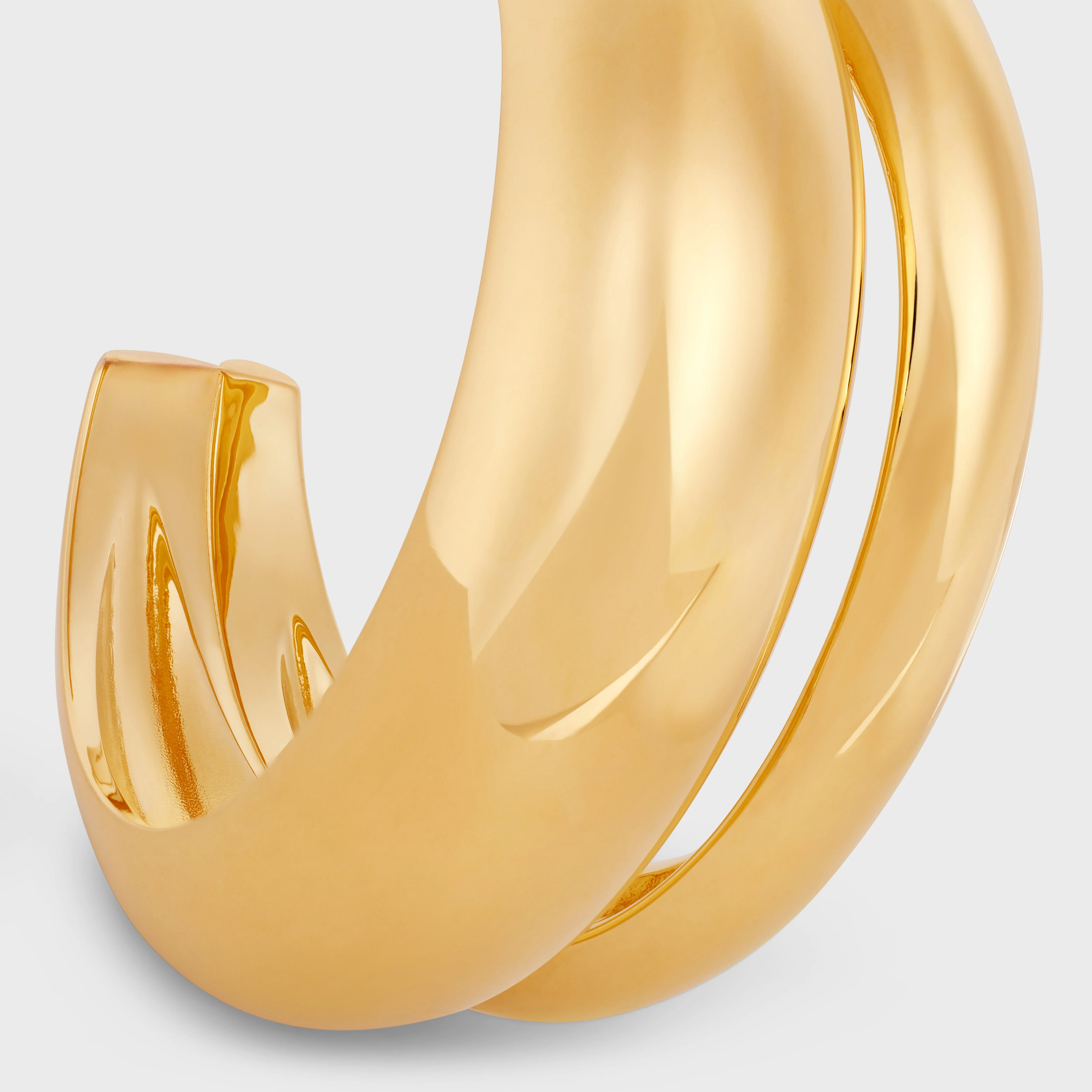 Abstract Shapes Cuff - Gold - Image 3