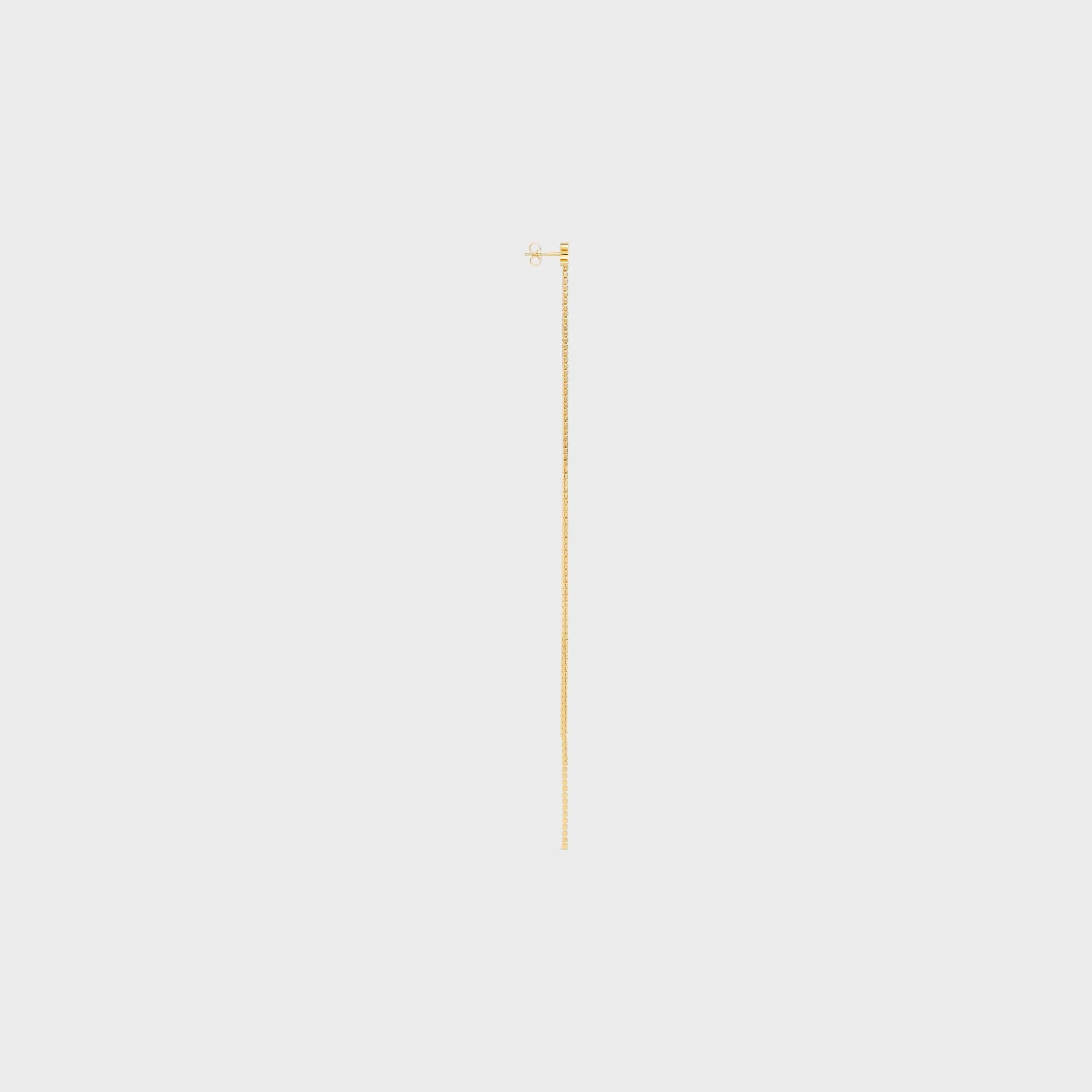 Triumph Long Earring - Gold - Image 3