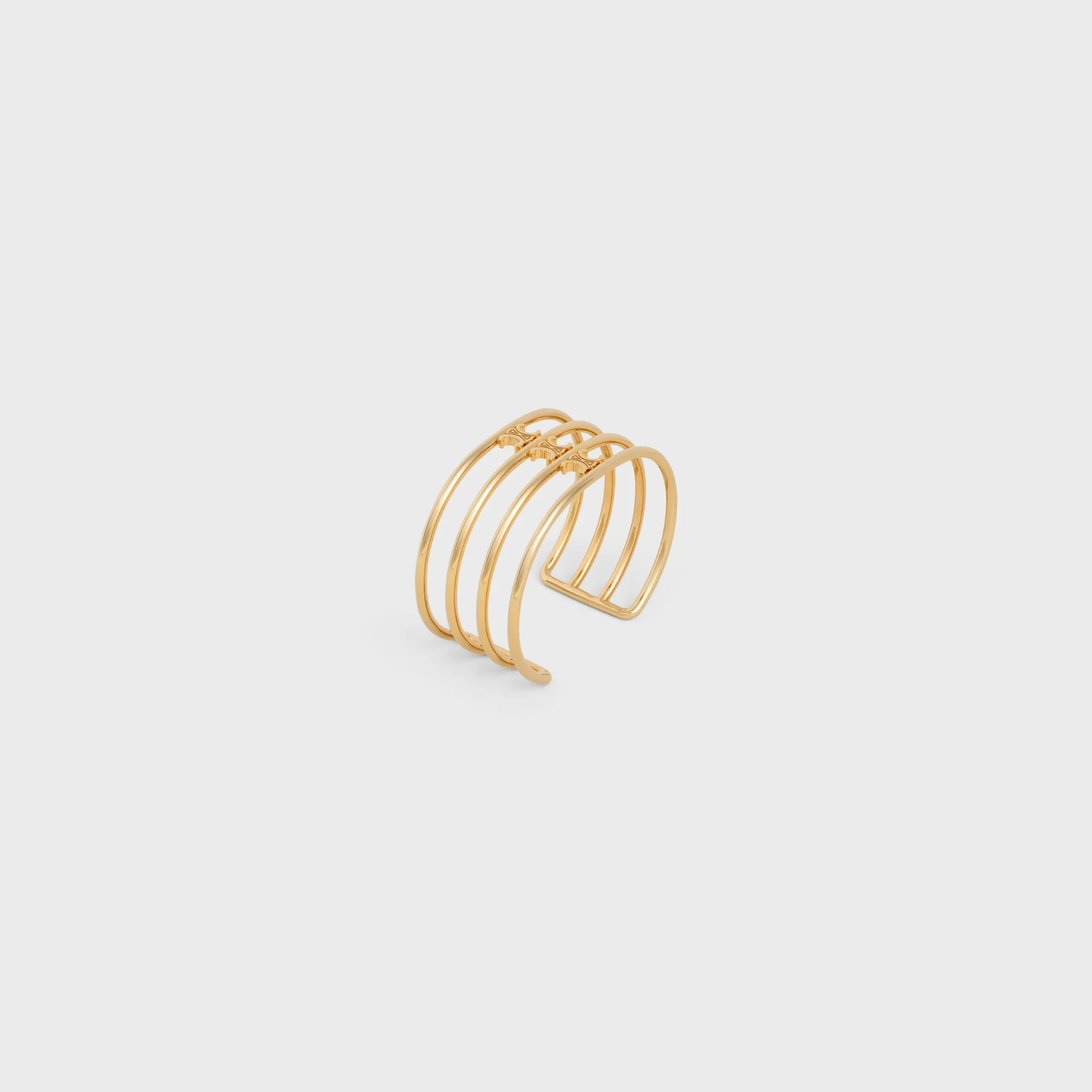 Triumph Cage Cuff - Gold - Image 3