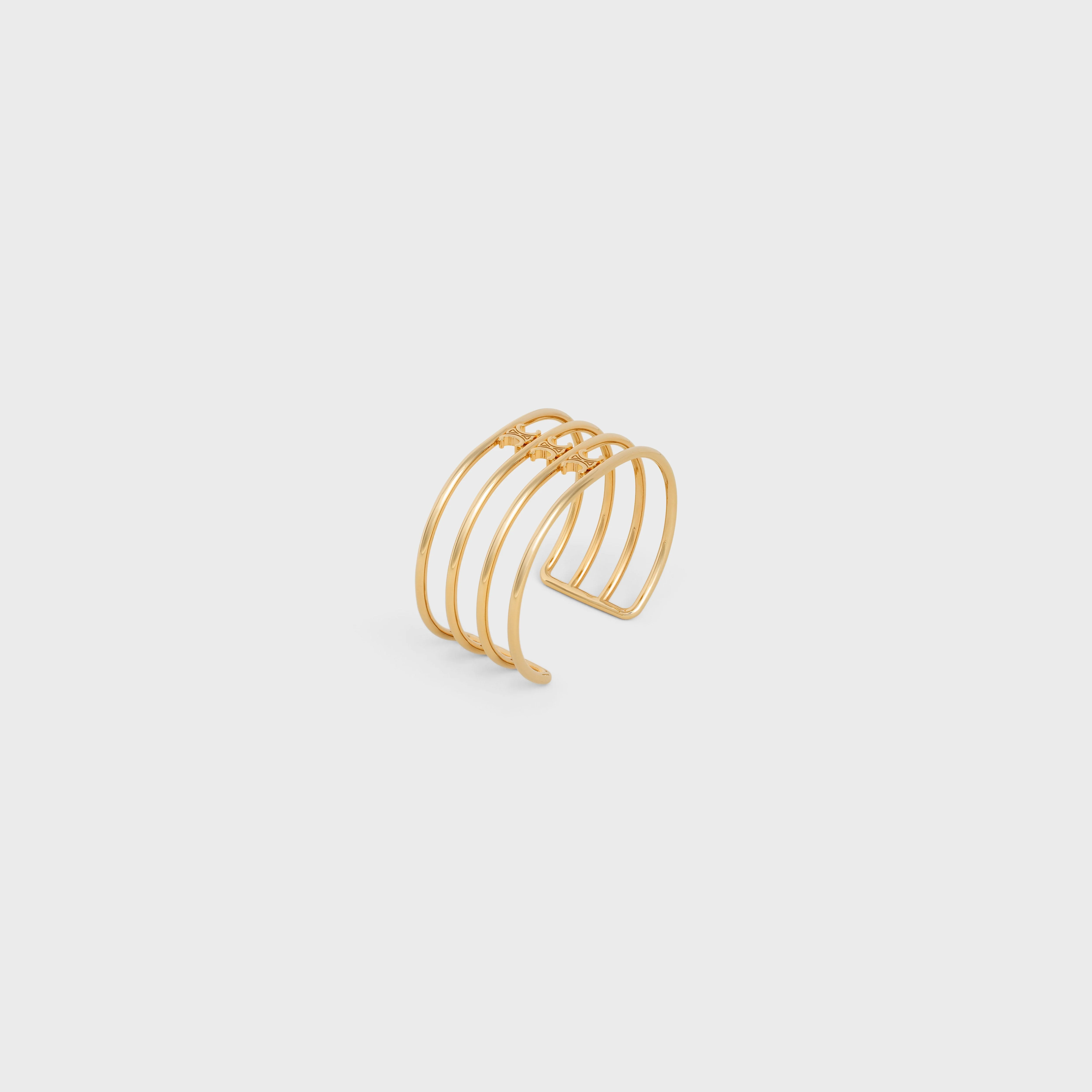 Triumph Cage Cuff - Gold - Image 4