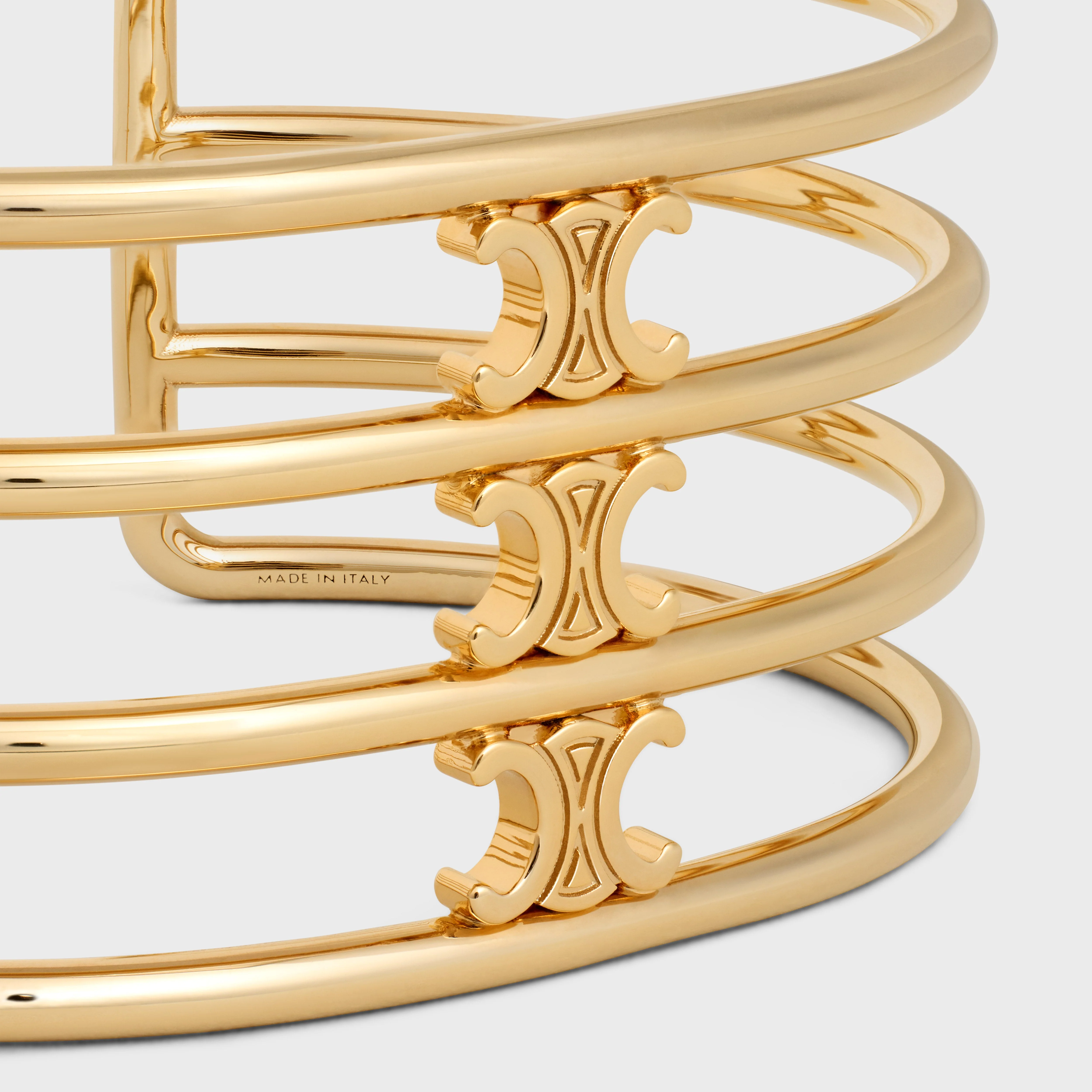 Triumph Cage Cuff - Gold - Image 8