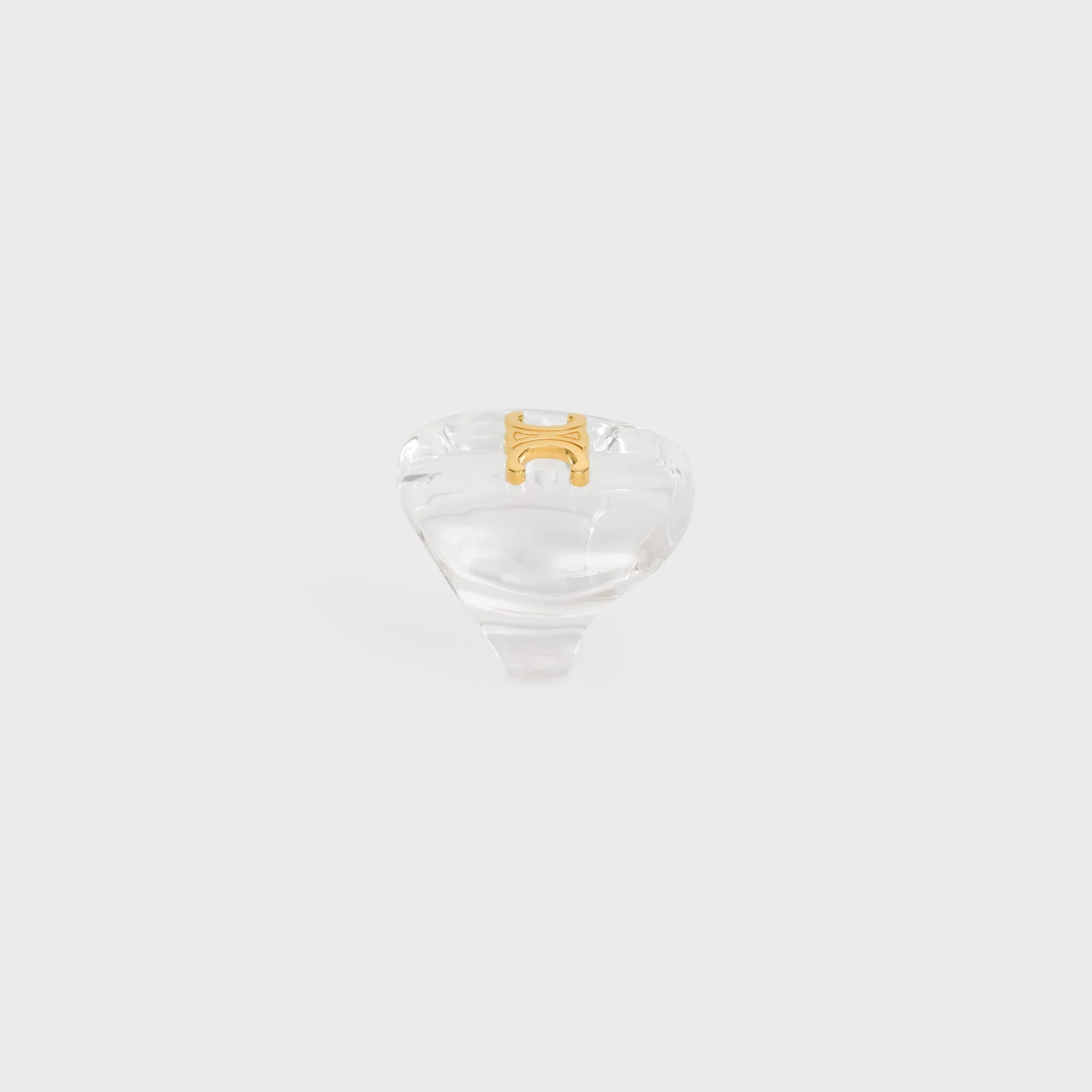 Celine Ice Cube Ring - Gold - Image 13