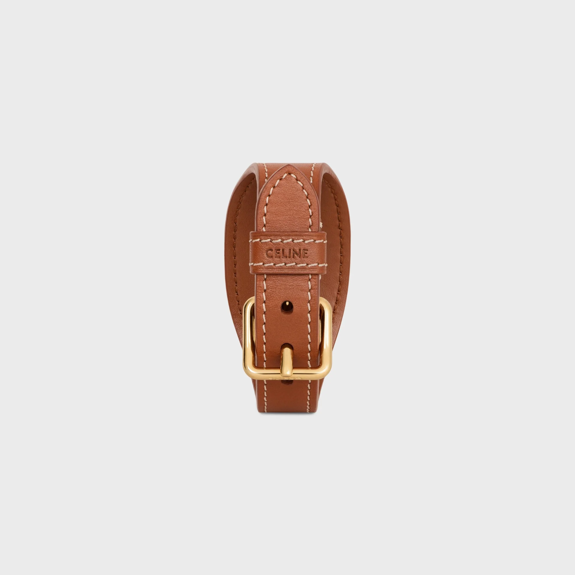 Bracelet - Gold/Tan - Image 3