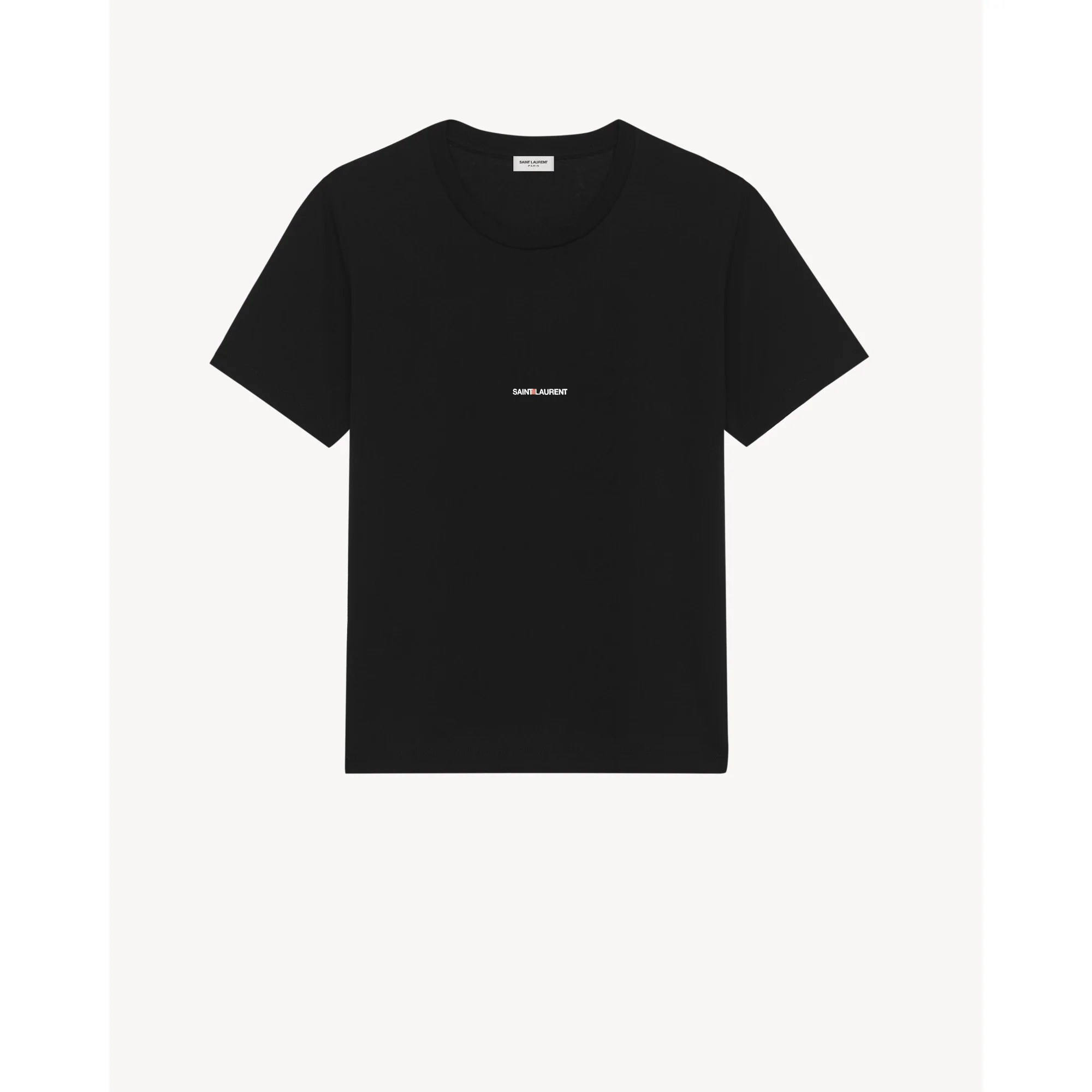 T-Shirt Round Collar - Noir