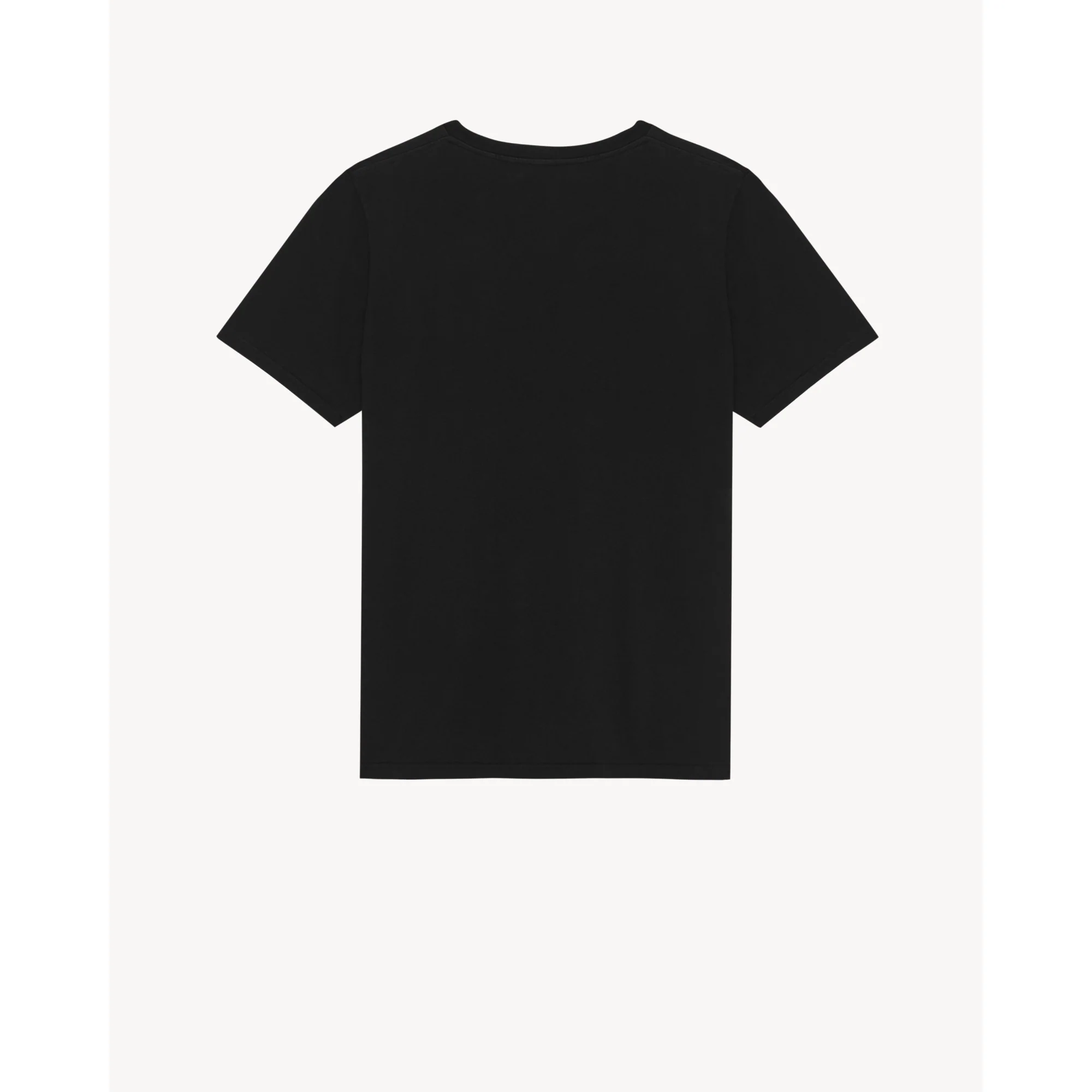 T-Shirt Round Collar - Noir - Image 2