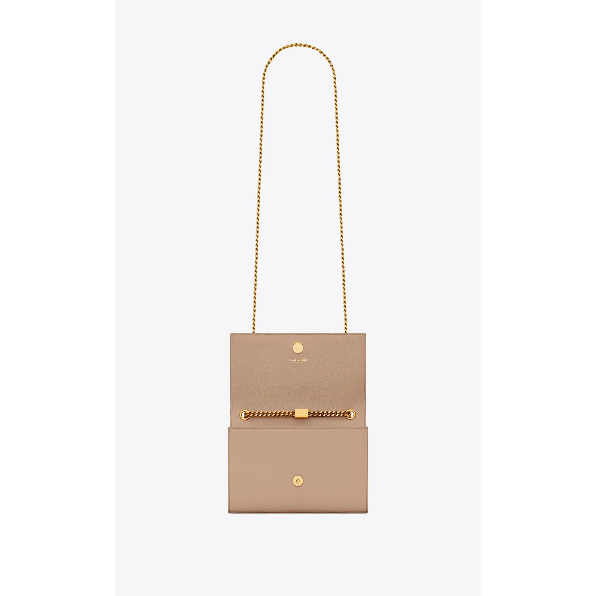 Small Kate Chain Bag - Dark Beige - Image 4
