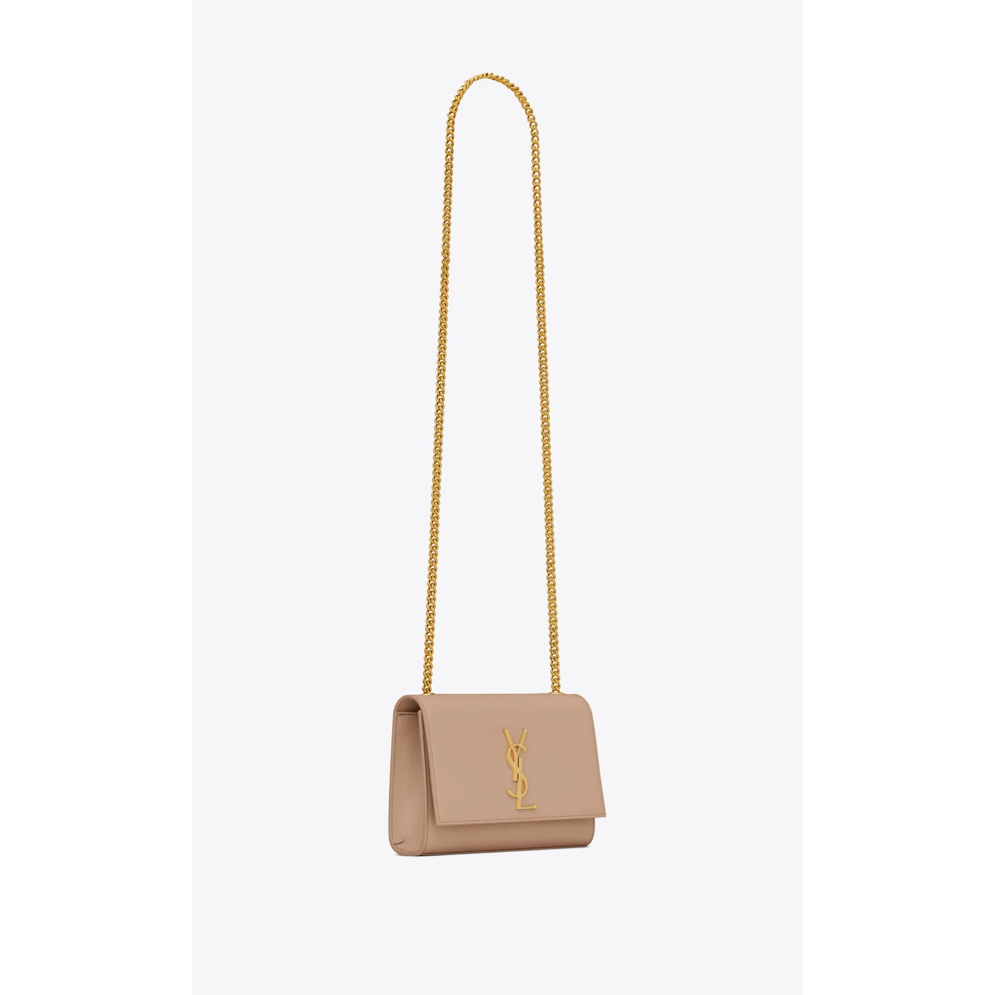 Small Kate Chain Bag - Dark Beige - Image 5