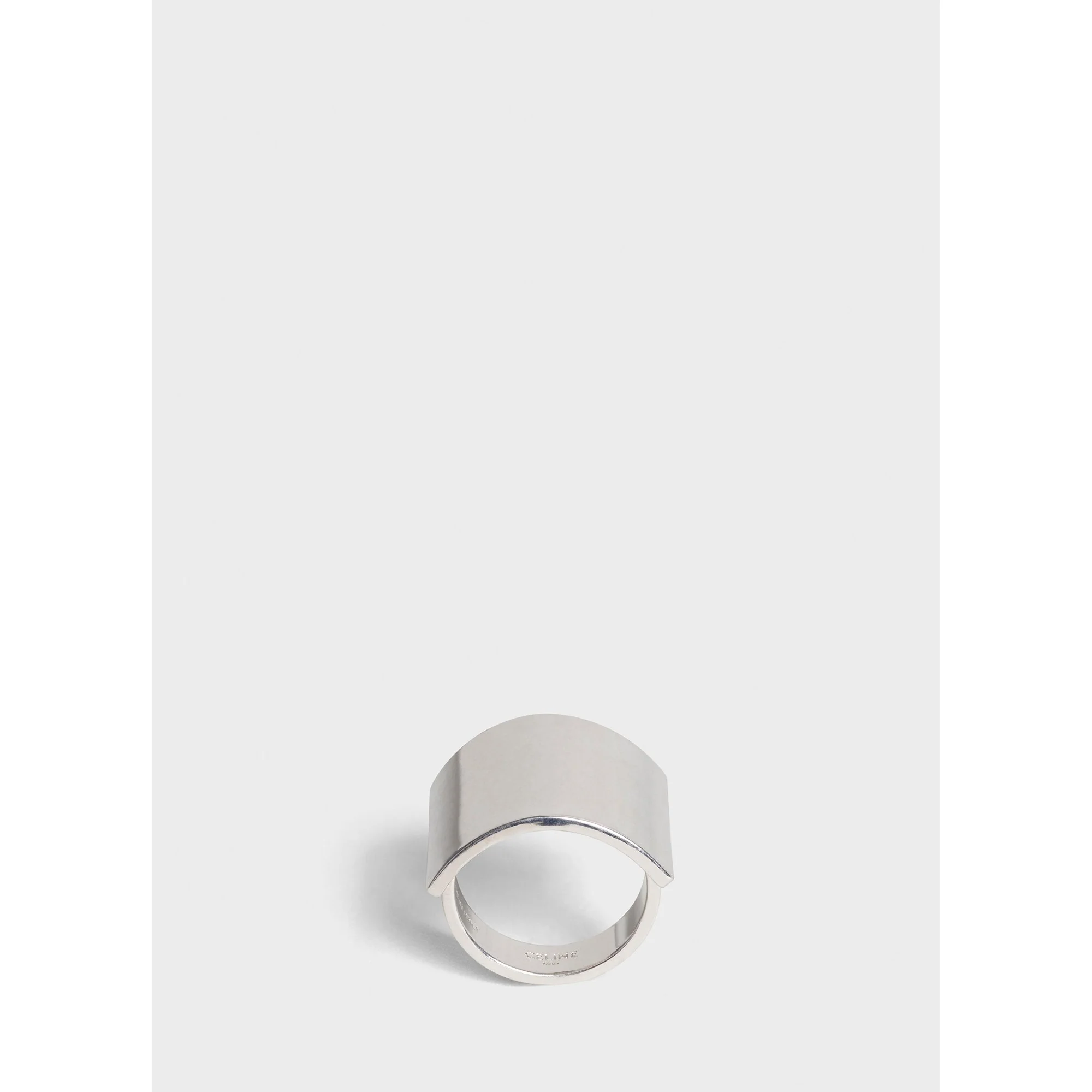 Simple Forms Square Ring - Silver - Image 2
