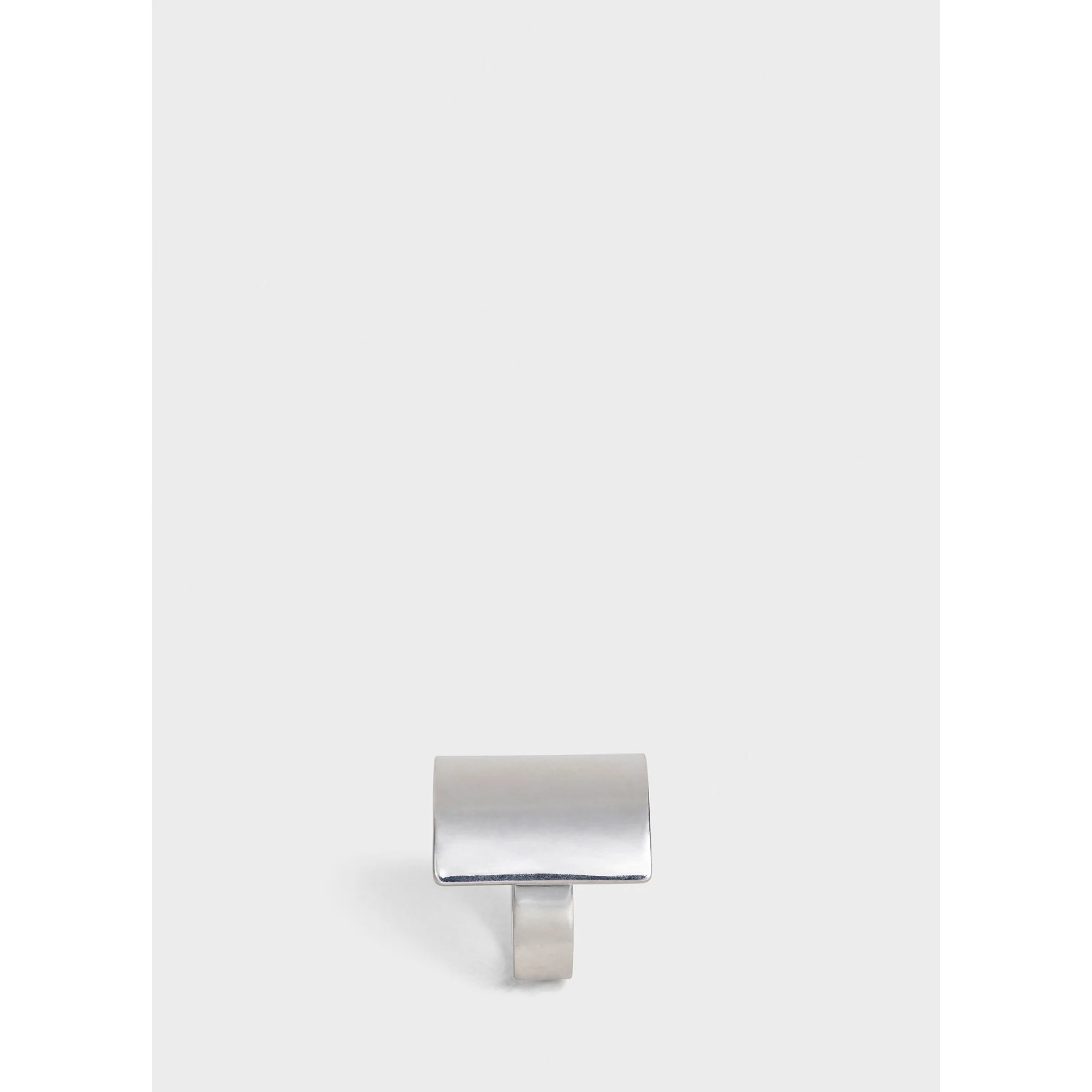 Simple Forms Square Ring - Silver - Image 3