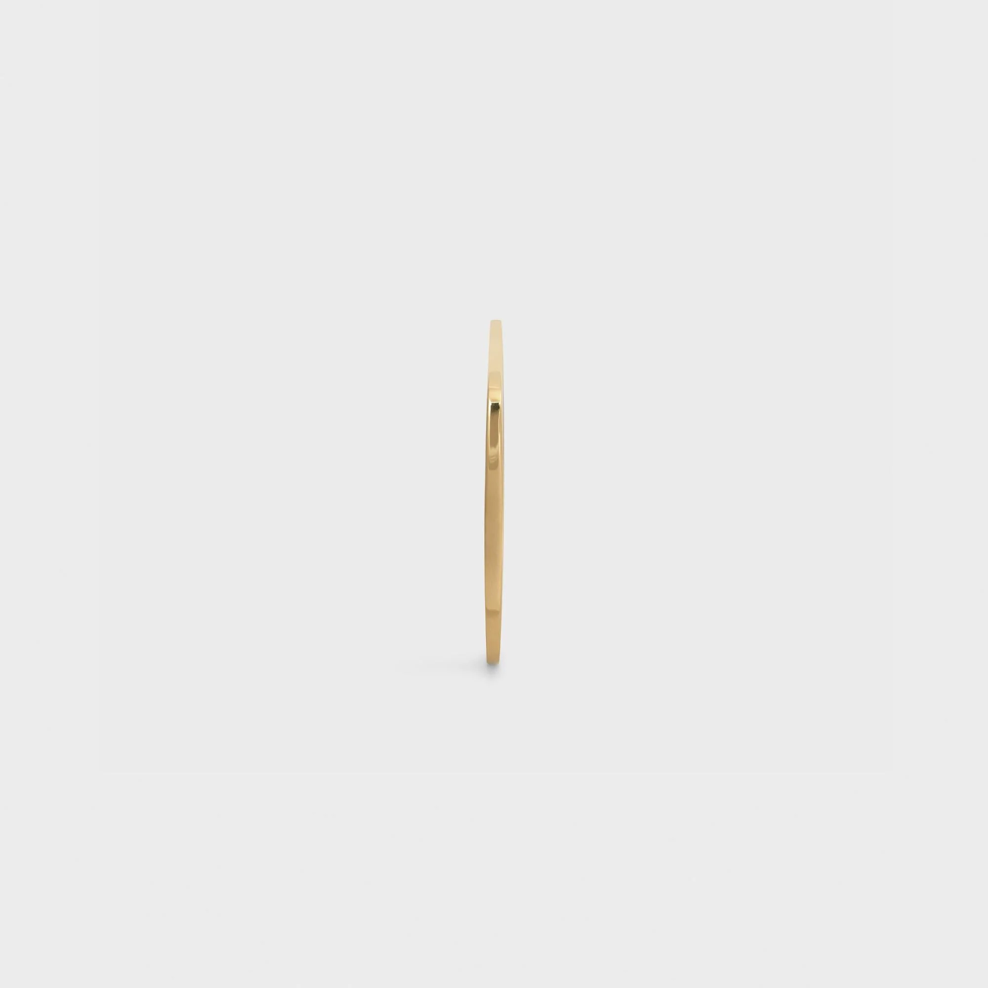 Simple Shapes Square Bangle - Gold - Image 3