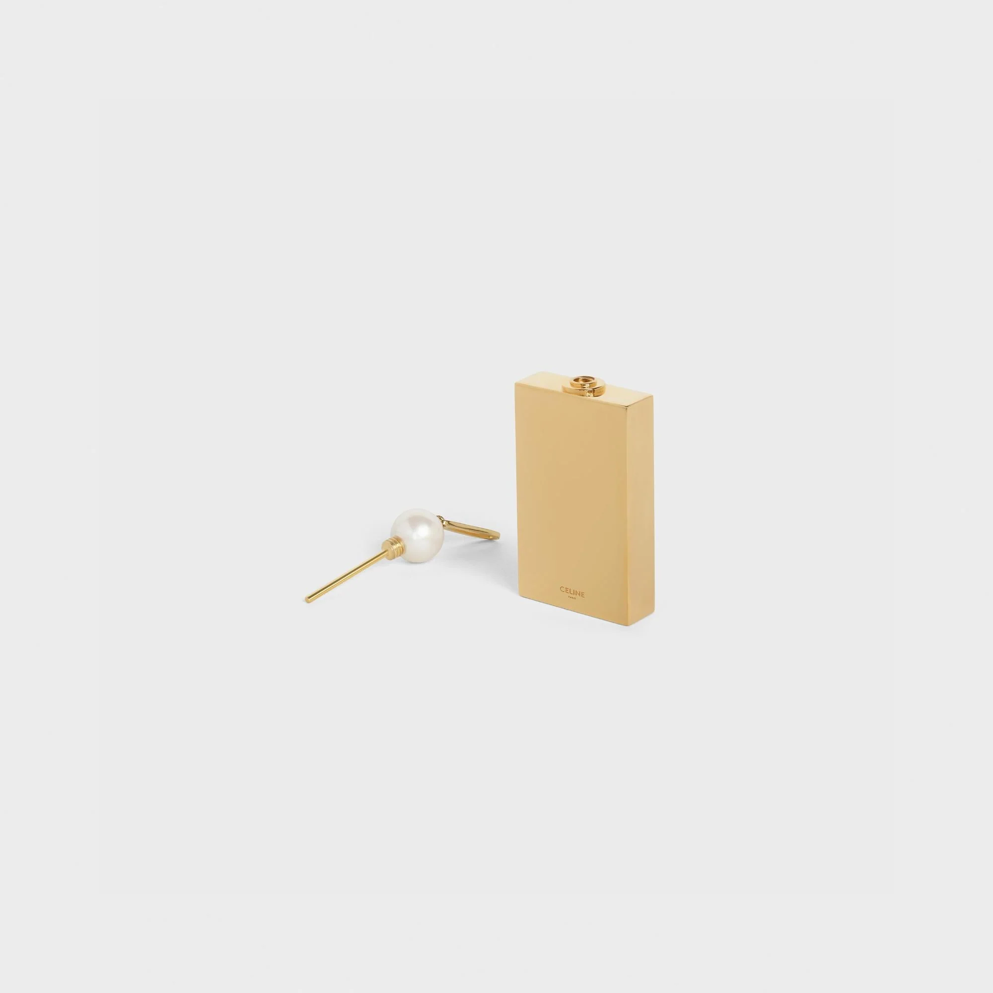 Celine Separables Perfume Pendant - Gold/Ivory - Image 4