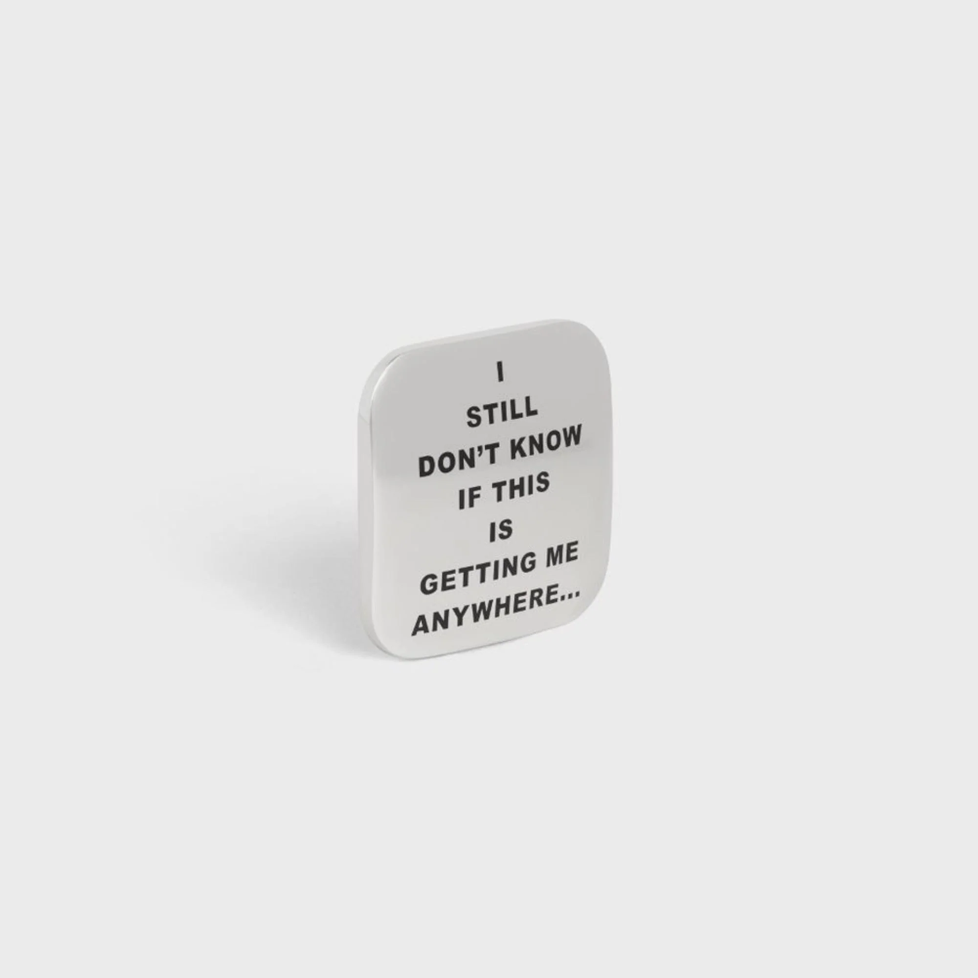 Roadmap Square Badge - Black/Silver - Image 2