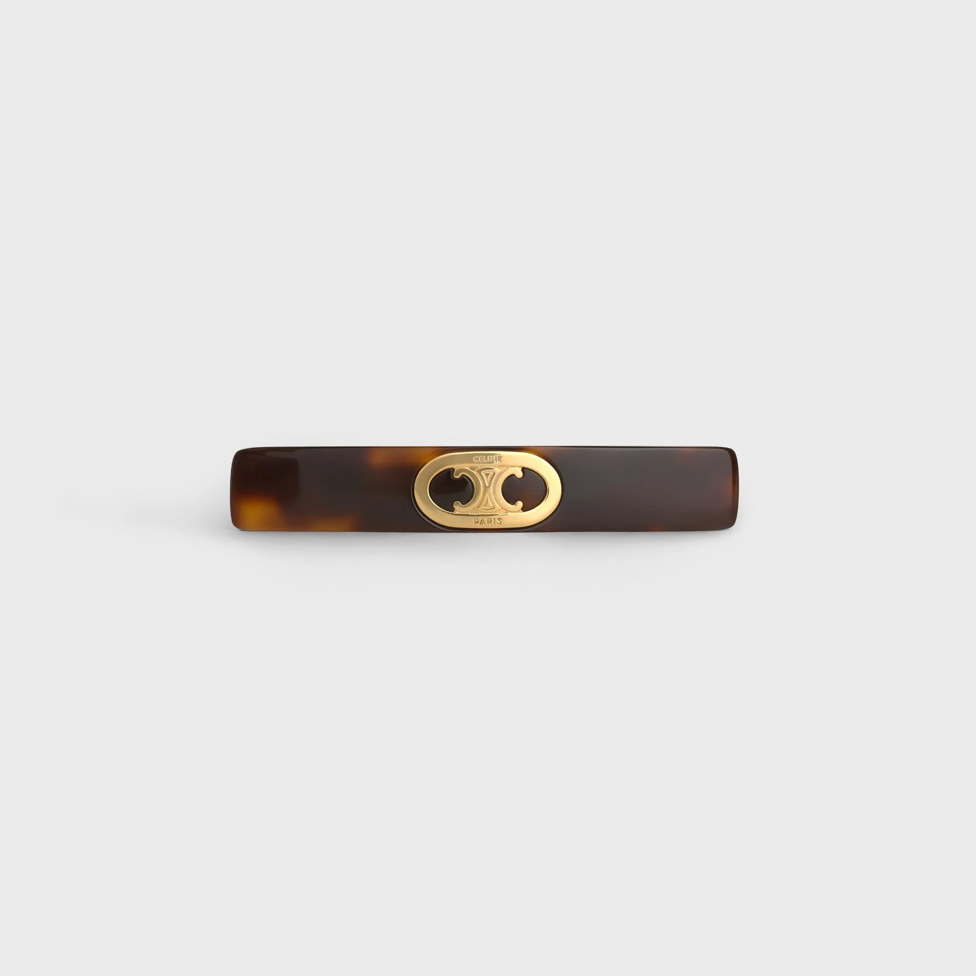 Maillons Triomphe Hair Clip - Gold/Brown