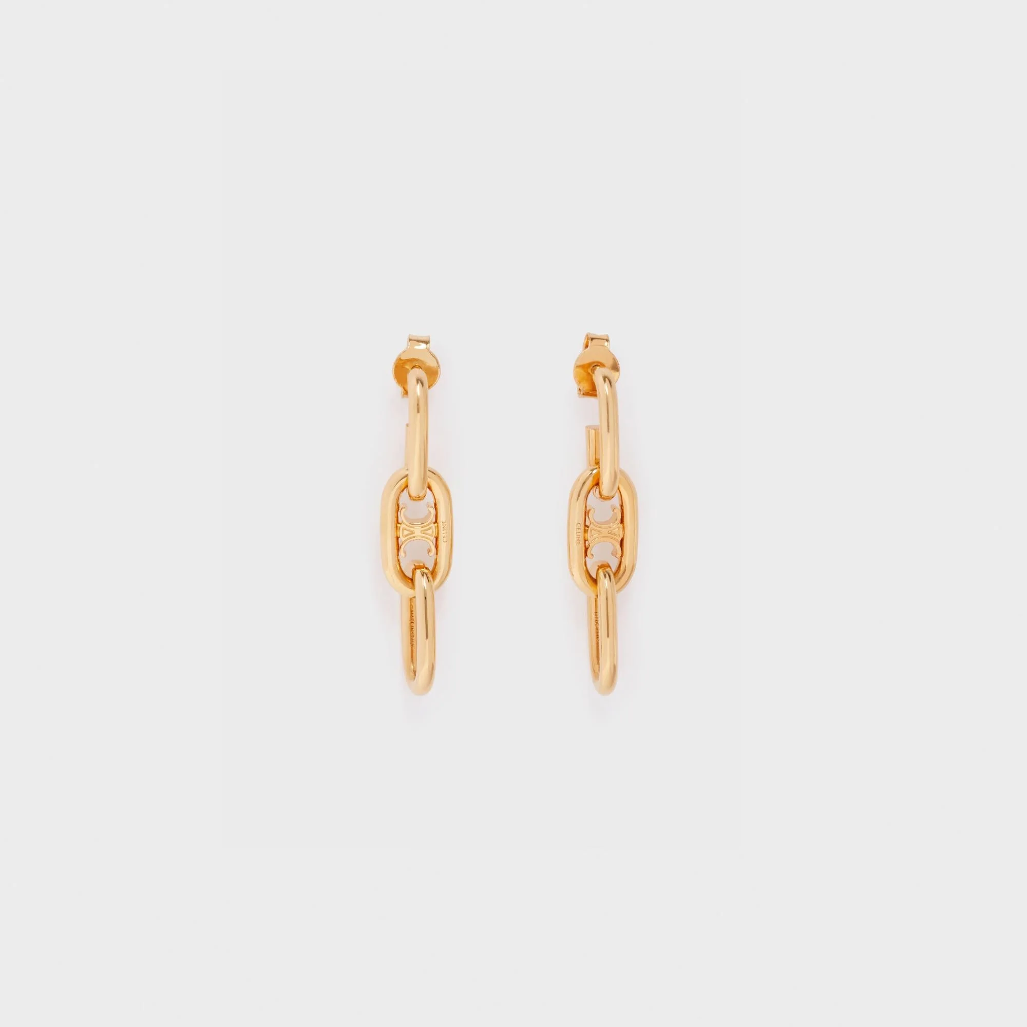 Triumph Dangling Earrings - Gold