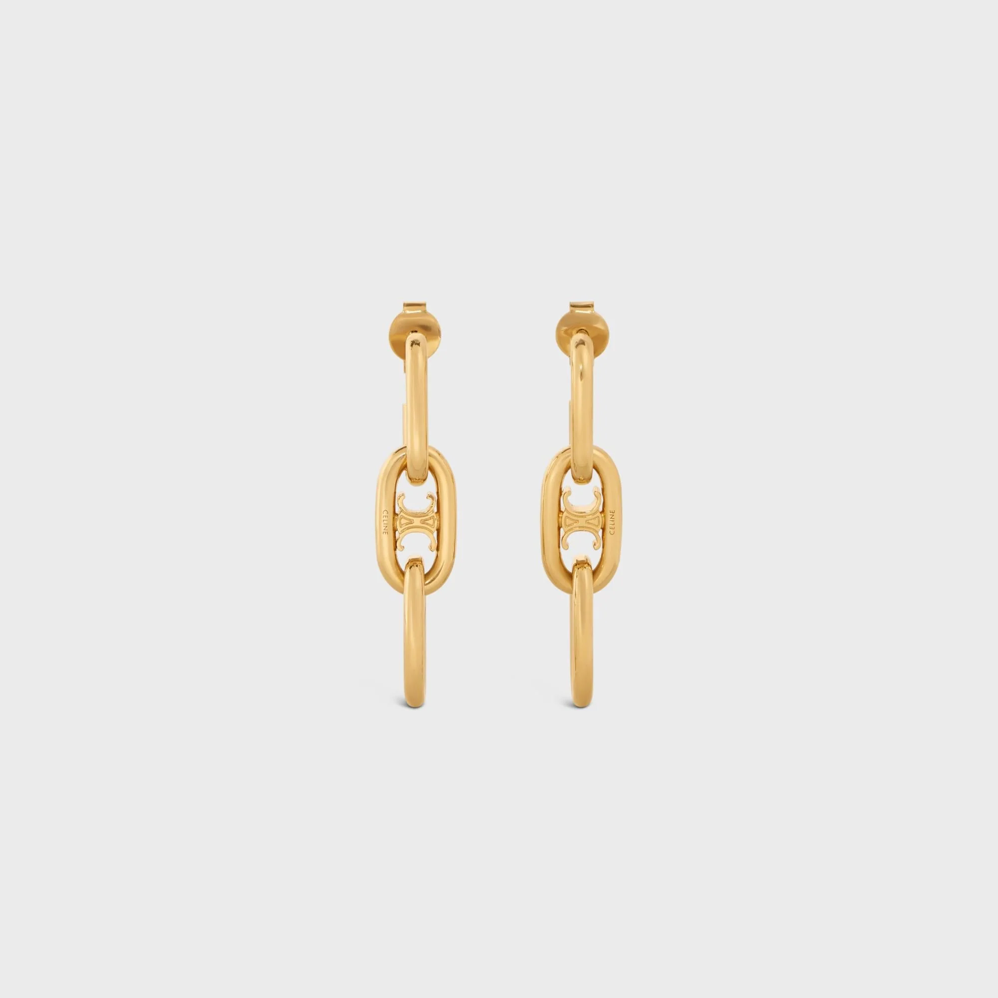 Triumph Dangling Earrings - Gold - Image 2