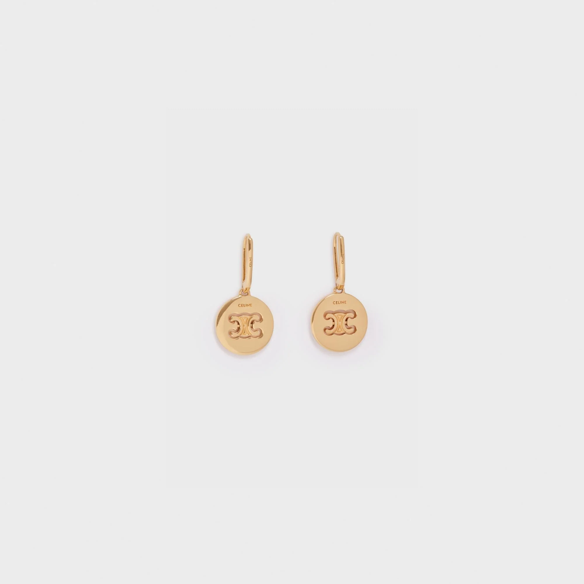 Triumph Swivel Earrings - Gold