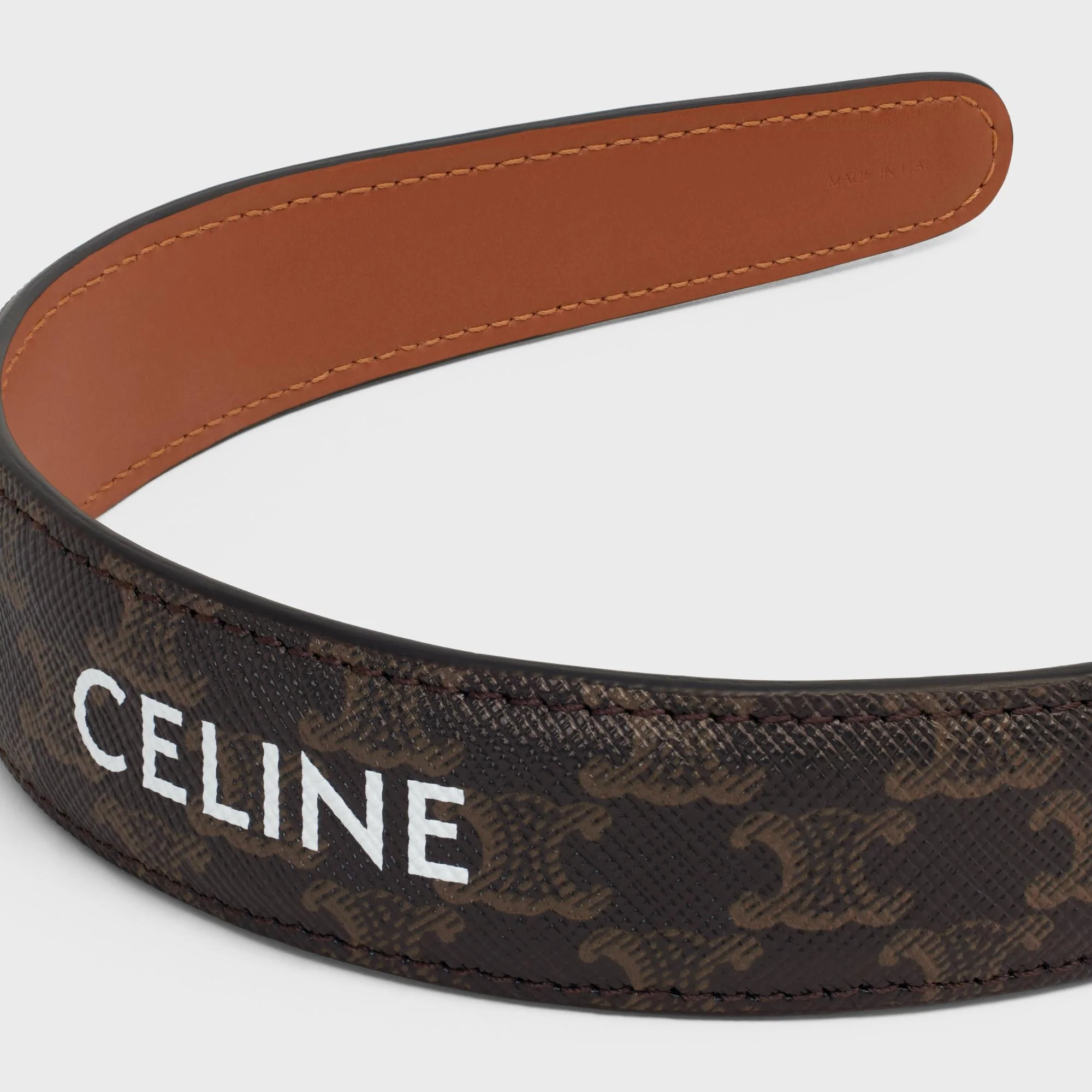 Celine Headband - Gold/Tan - Image 3