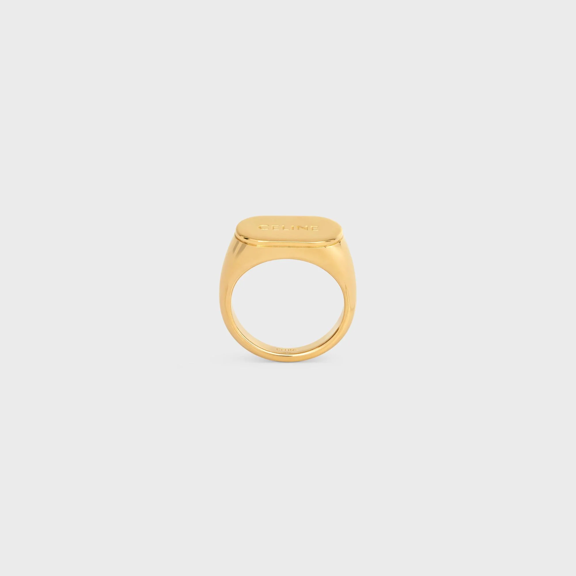 Celine Signet Ring - Gold