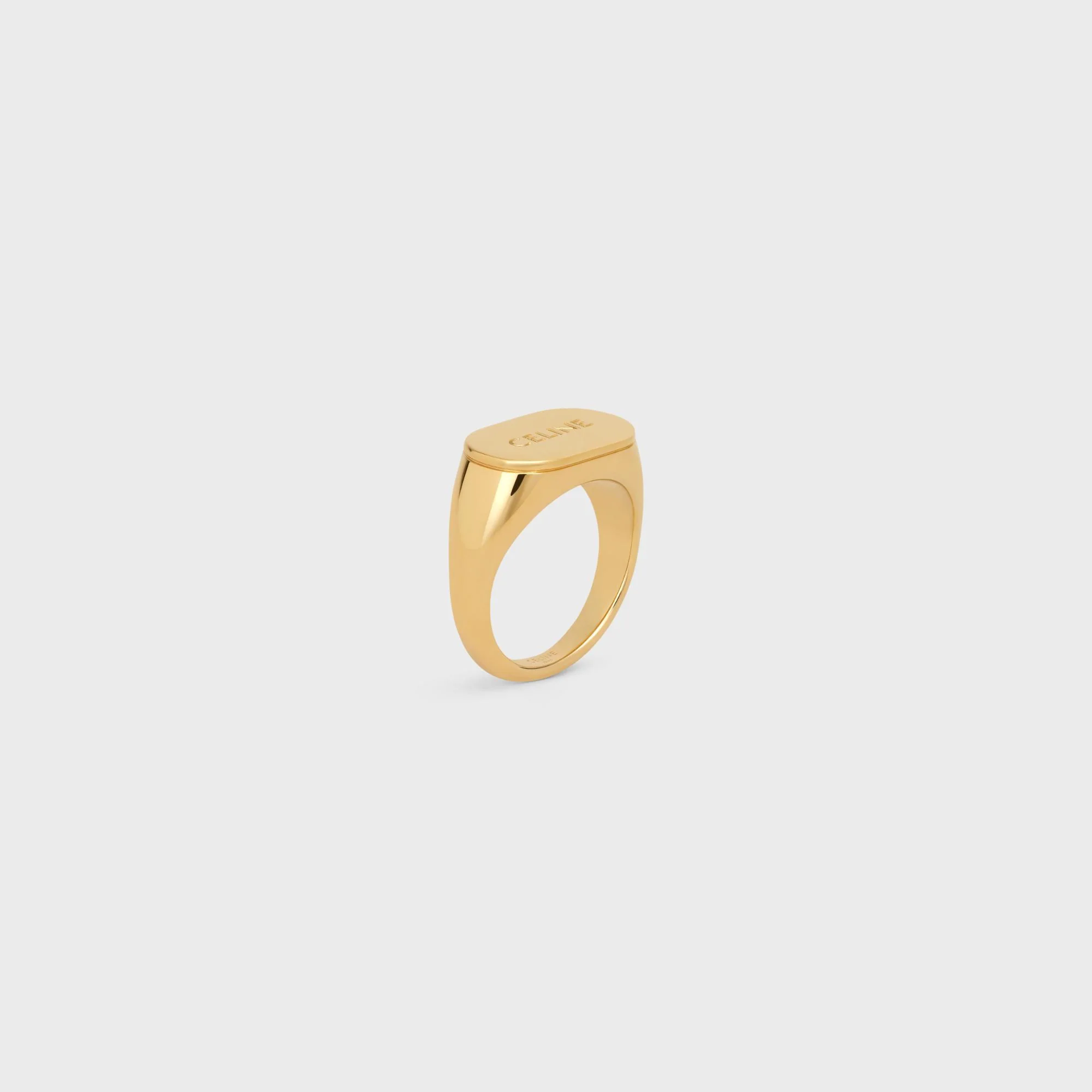 Celine Signet Ring - Gold - Image 2
