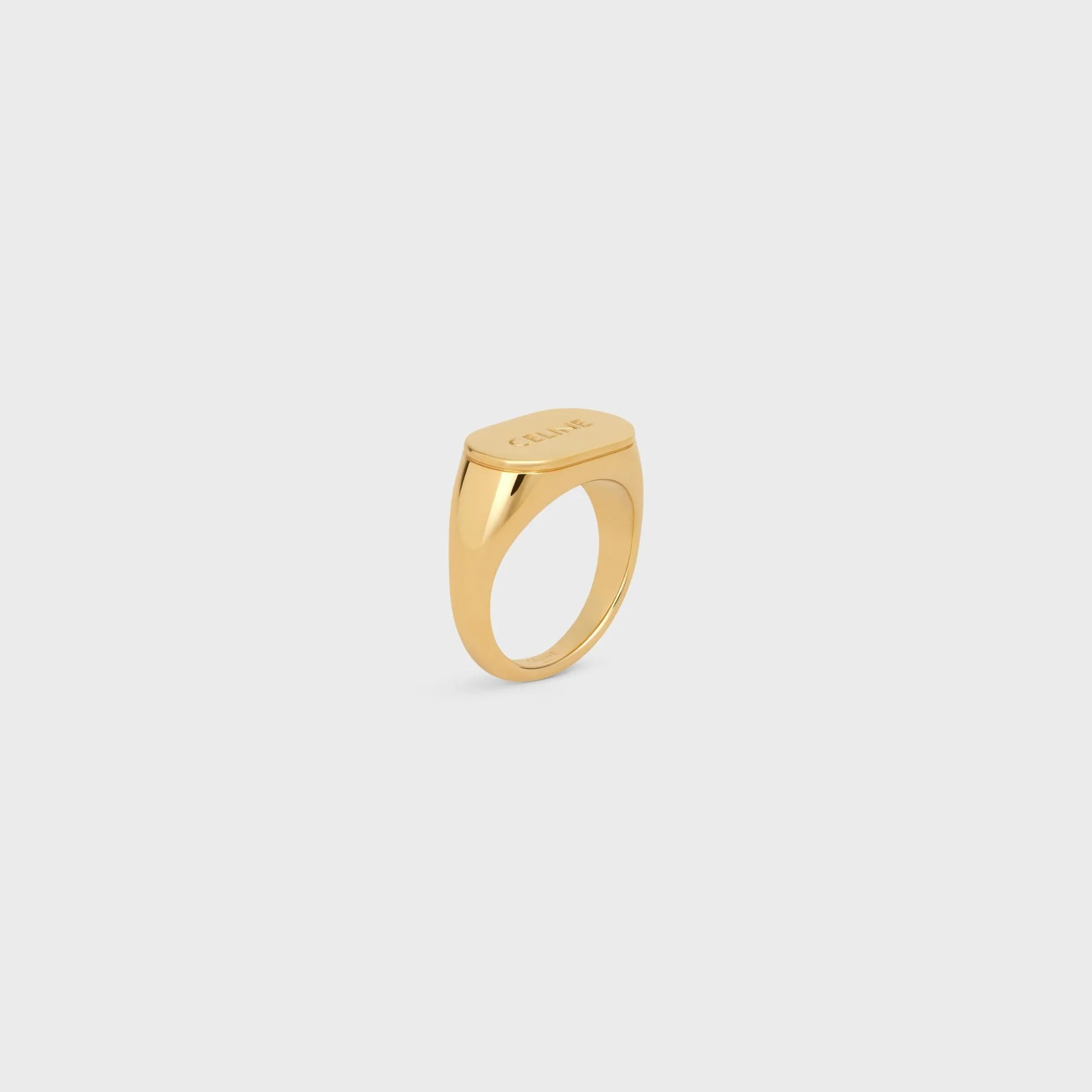 Celine Signet Ring - Gold - Image 2