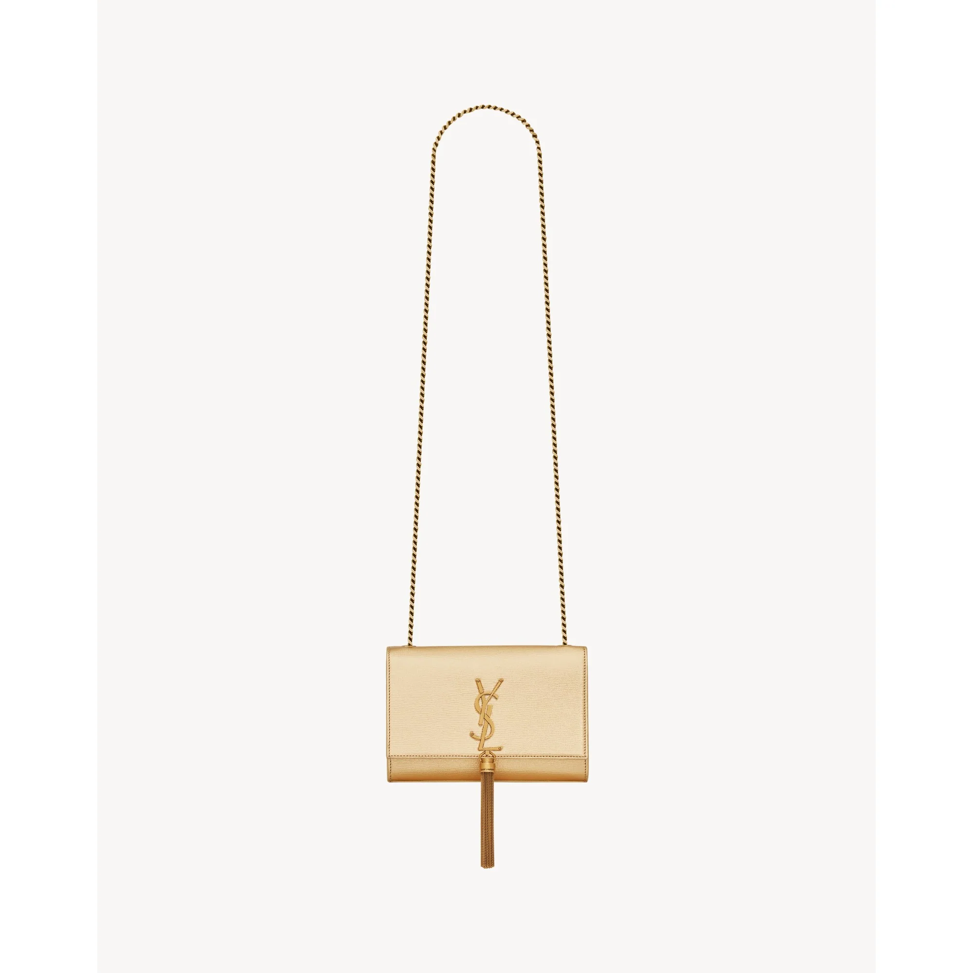 Small Kate Tassel Chain Bag - Oro