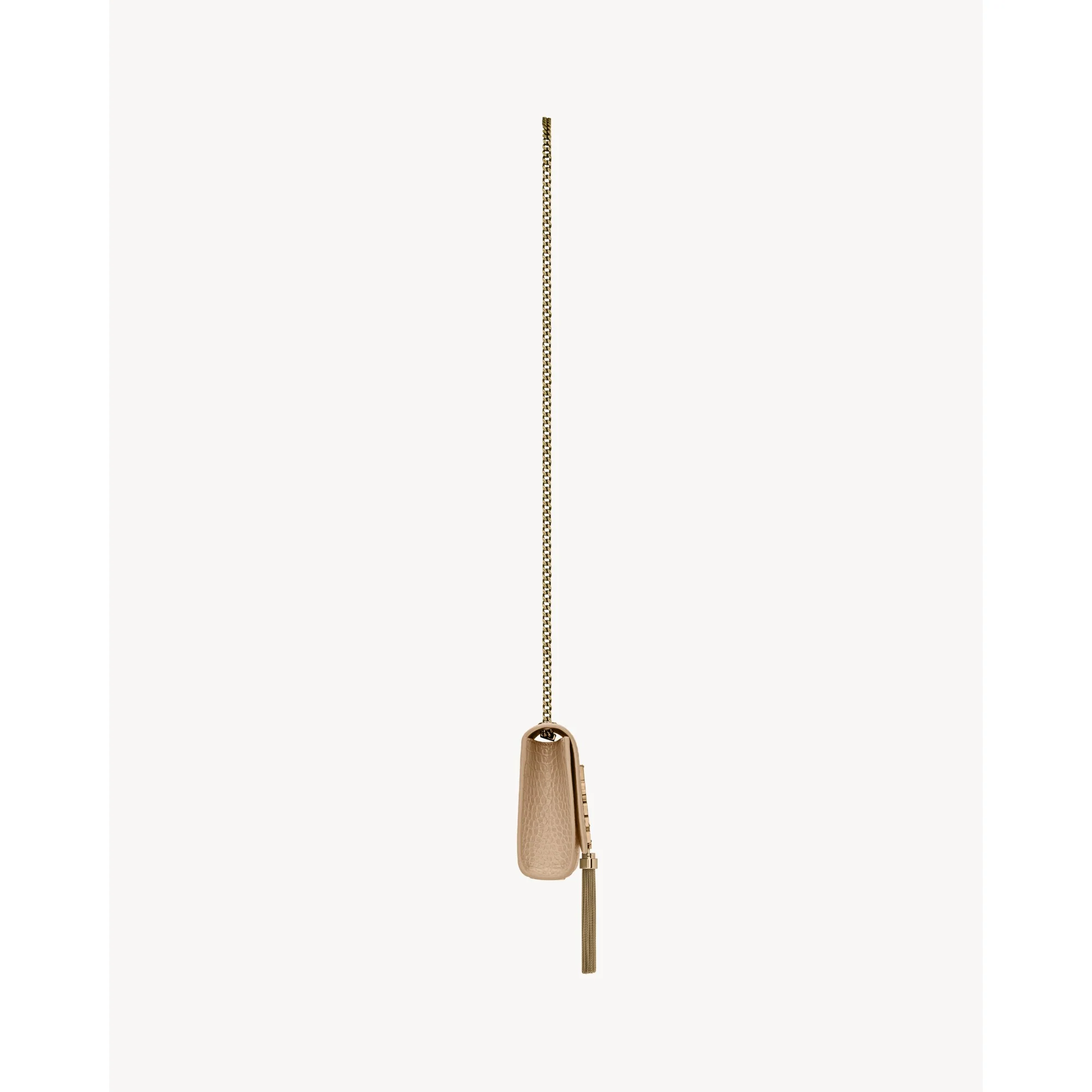 Small Kate Tassel Chain Bag - Dark Beige - Image 3
