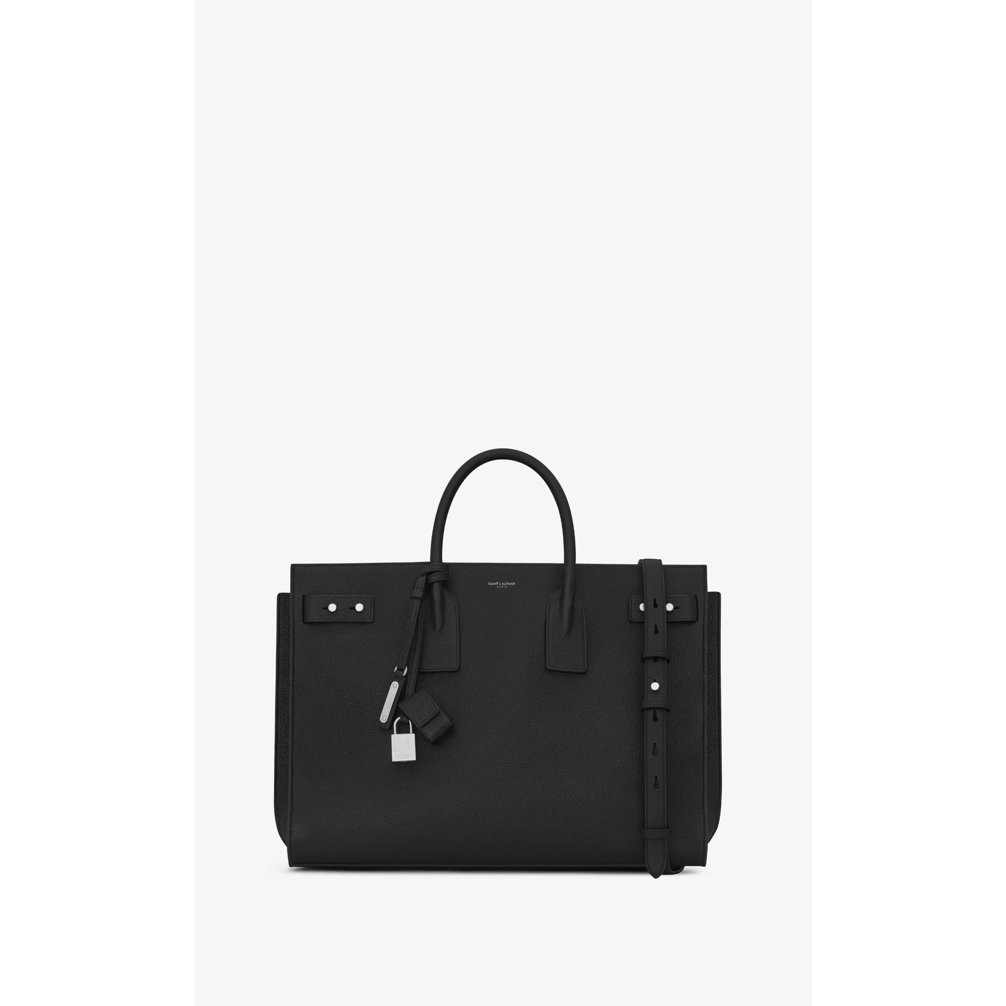 Large Sac De Jour Supple - Nero
